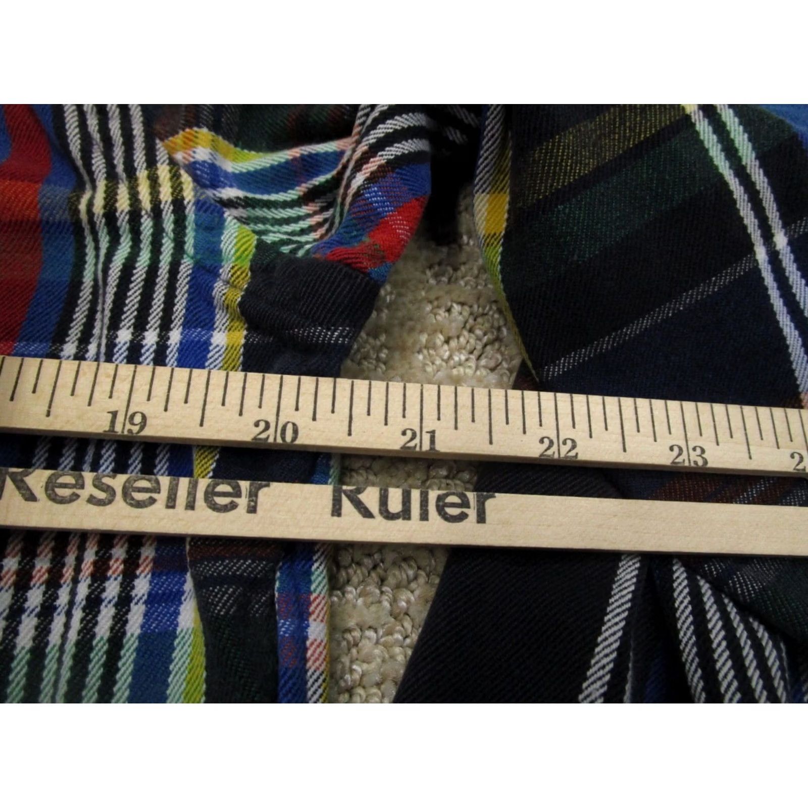 Ralph Lauren Ralph Lauren Shirt Men Medium Black Blue Plaid Twill Long Sleeve Button Down Size US M / EU 48-50 / 2 - 5 Thumbnail