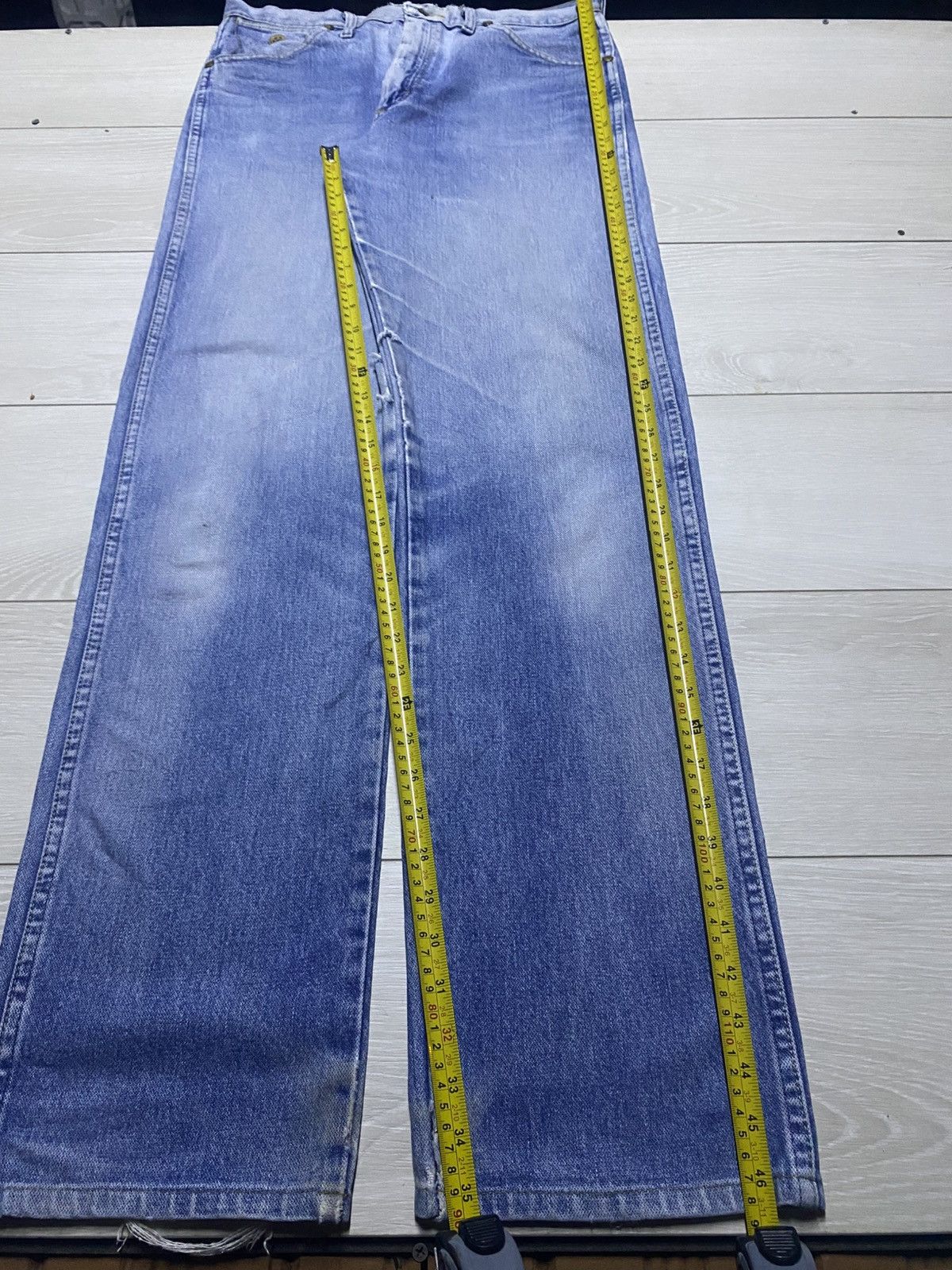 Sandro × Wrangler Vintage Wrangler George Strait Blue Wash Jeans Size US 34 / EU 50 - 14 Thumbnail