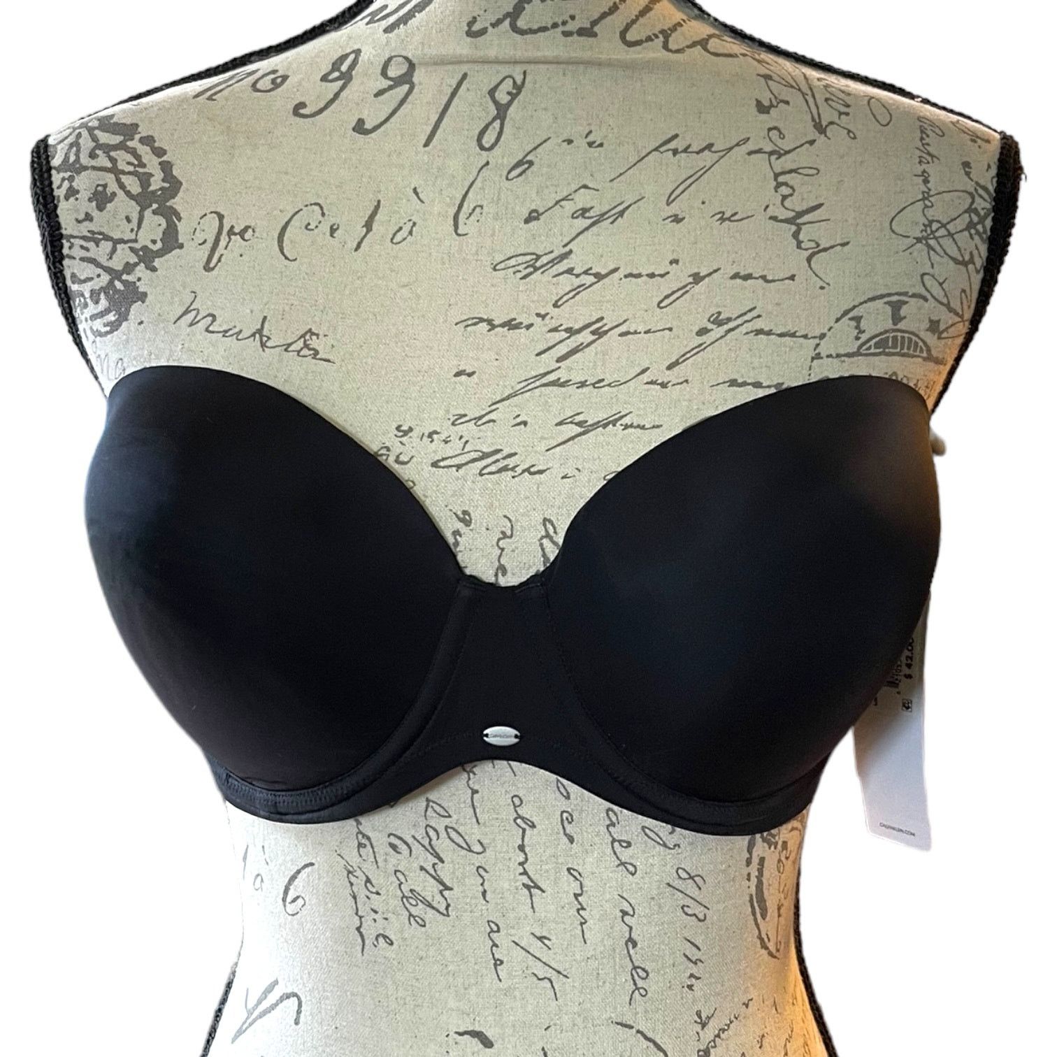 Calvin Klein Black Naked Glamour Multiway Push Up Bra 34Dd, Women's