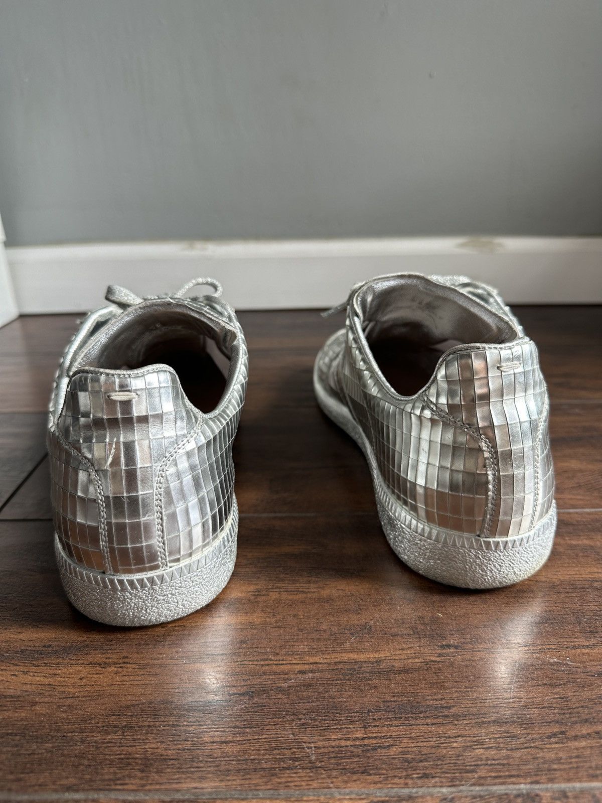 Maison Margiela Maison Margiela 45 US 12 GAT Silver Replica Sneakers 2018 Size US 12 / EU 45 - 6 Thumbnail