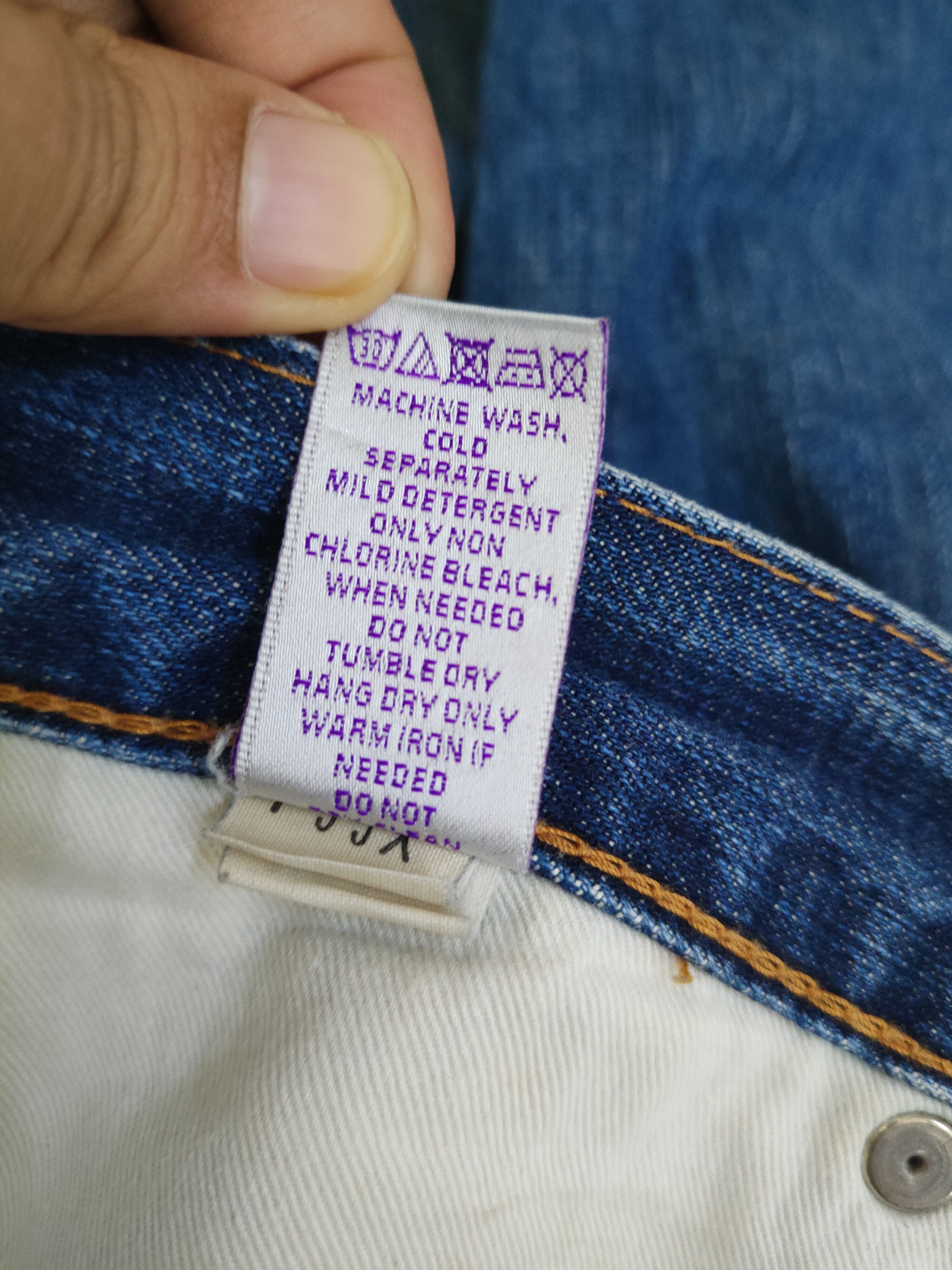 Prps DL Prps japan faded Blue Distressed Ripped denim #46-894 Size US 30 / EU 46 - 15 Thumbnail