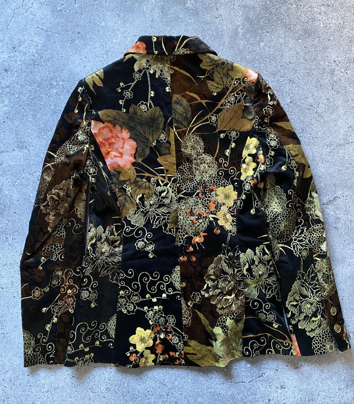 Roberto Cavalli Luxury Class Roberto Cavalli Blazer Vintage Floral Italy Size L / US 10 / IT 46 - 19 Thumbnail