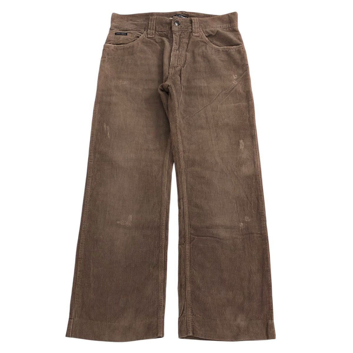 Designer × Dolce & Gabbana × Vintage Vintage Dolce & Gabbana 20 Loose Corduroy Distressed Pants Size US 32 / EU 48 - 20 Thumbnail