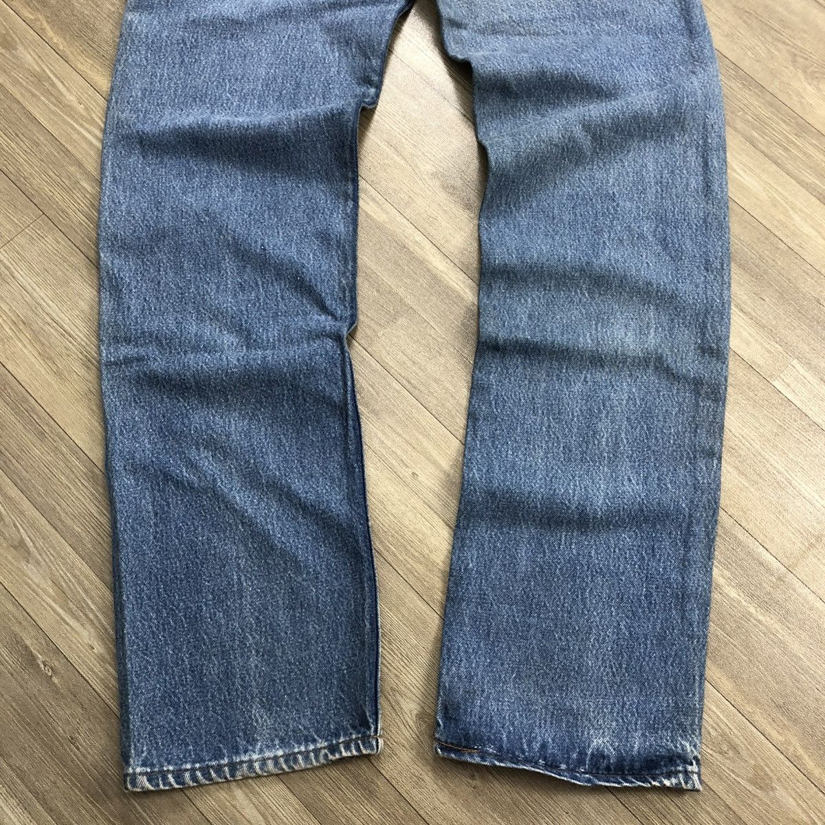 Levi's × Levi's Vintage Clothing × Vintage 🇺🇸 1980s Levis Strauss 501 #522 Faded Blue Jeans Size US 30 / EU 46 - 10 Thumbnail