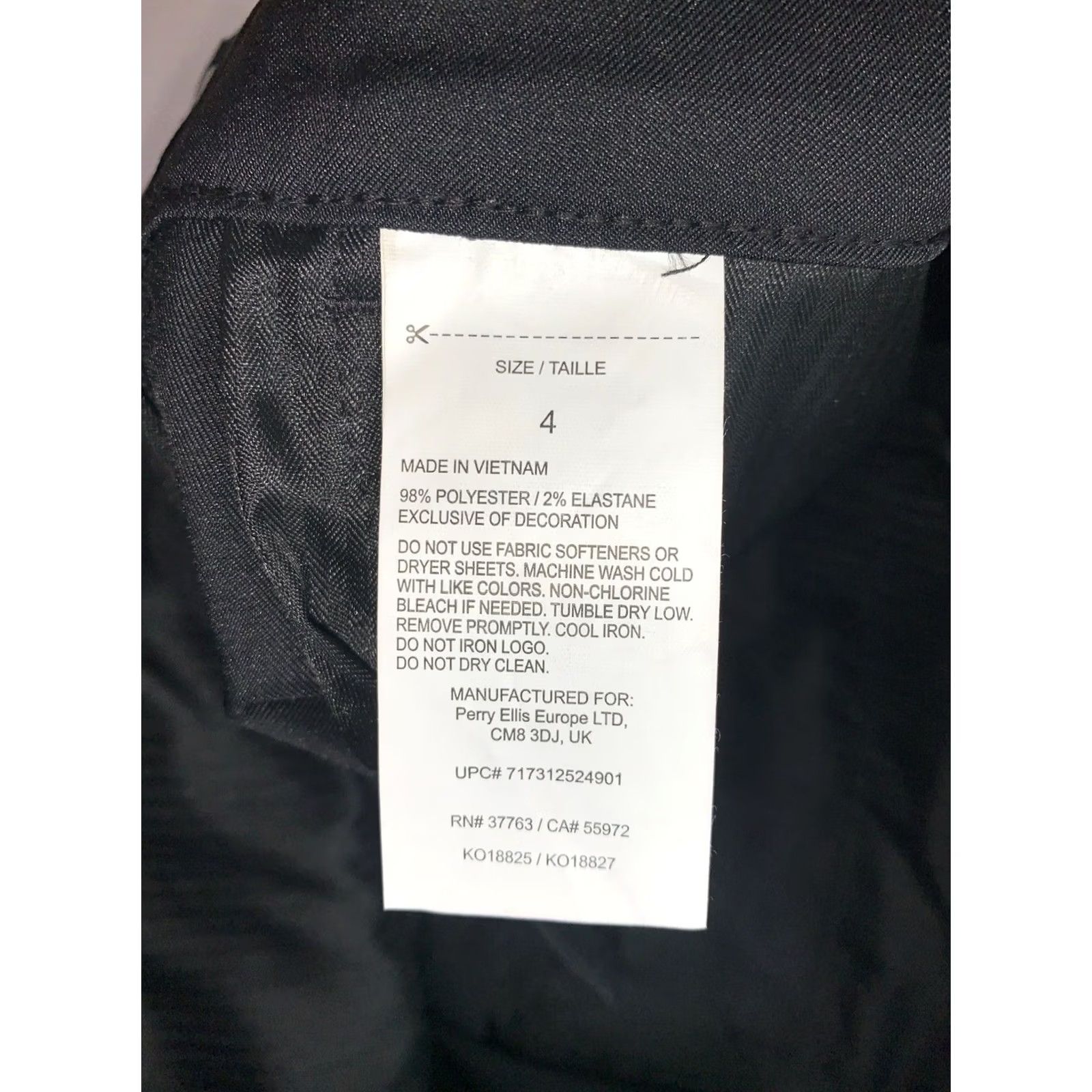 Vintage Grand Slam Women’s Golf Shorts On Course Black 4 NWT Comfort Stretch Waistband Activewear Polyester Spandex Athletic Size 27" / US 4 / IT 40 - 6 Thumbnail
