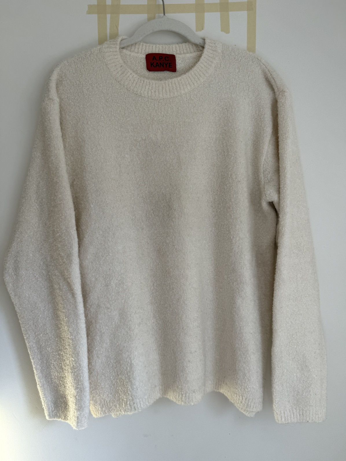 A.P.C. × Kanye West APC X KANYE 2014 Alpaca Airport Sweater Size US M / EU 48-50 / 2 - 2 Thumbnail