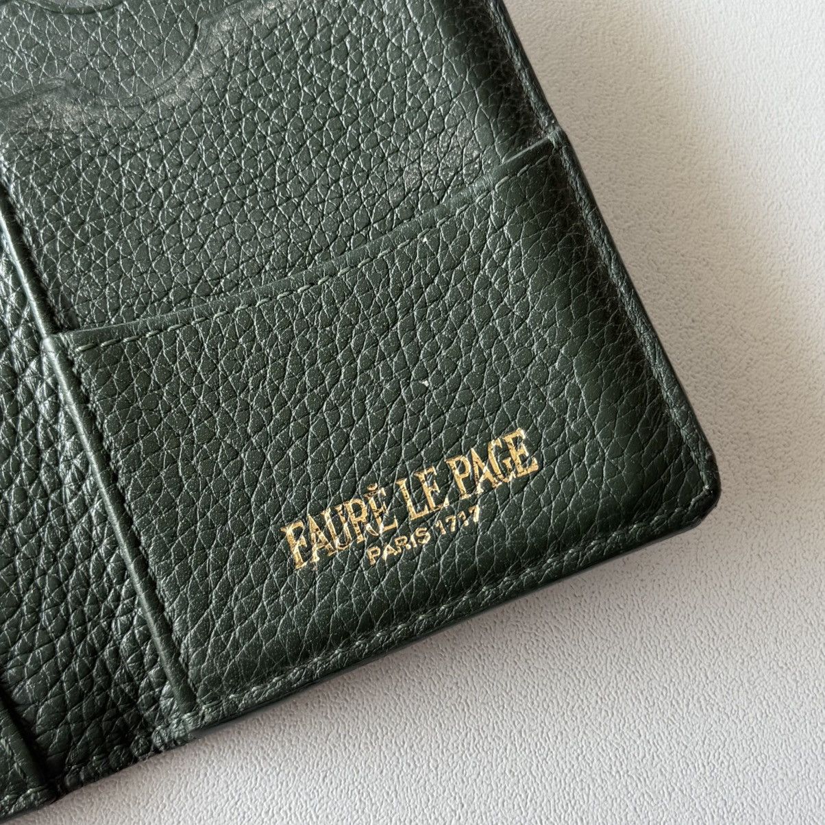Faure Le Page Empire Green Mini Bifold Pistol Calibre Wallet Size ONE SIZE - 9 Thumbnail