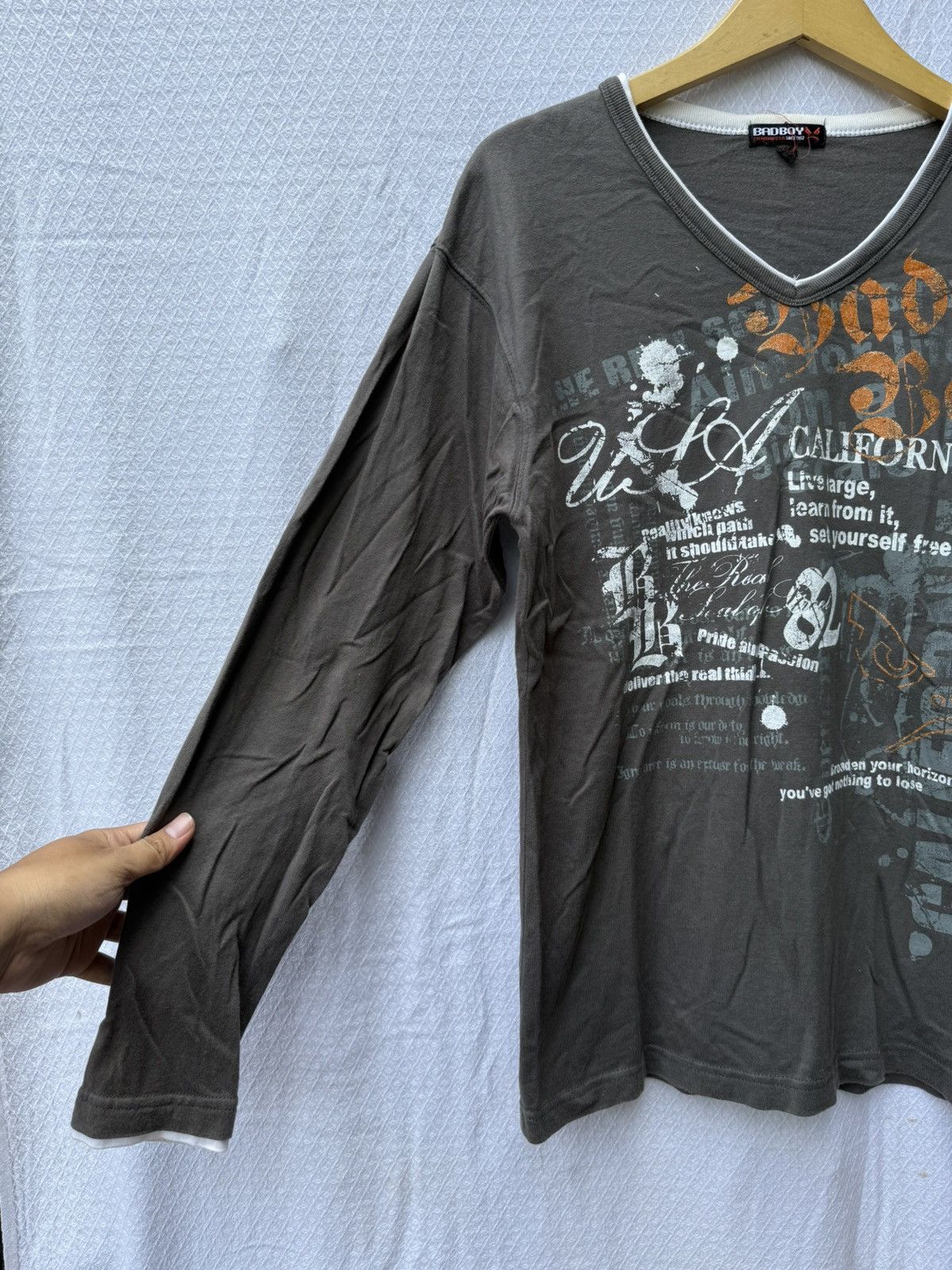 Hysteric Glamour Badboy Poem Longsleeve Size US L / EU 52-54 / 3 - 3 Thumbnail