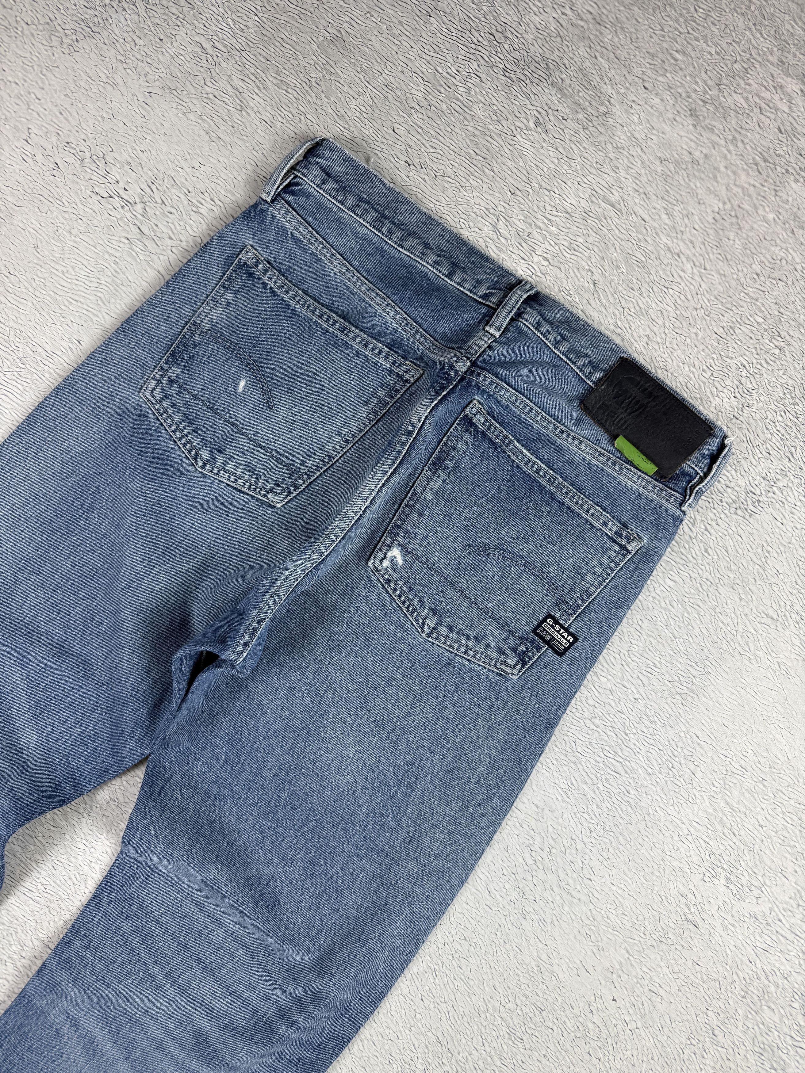 G-Star G-Star Raw Denim Type 49 Jeans Relaxed Straight Blue Size US 32 / EU 48 - 4 Thumbnail