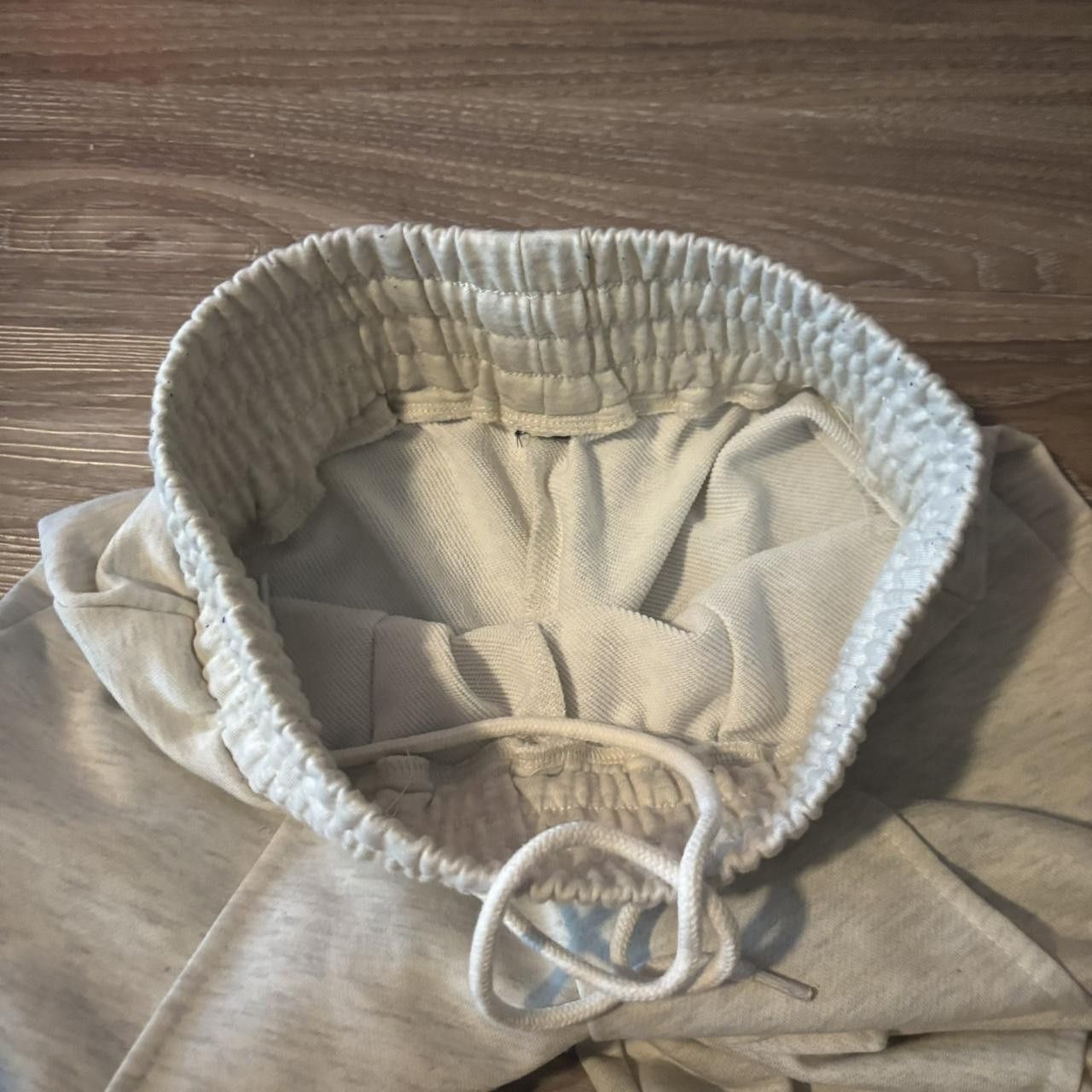 Vintage Crazy Vintage Y2K/2000s Baggy Light Grey Streetwear Sweatpants! Fits S Size US 28 / EU 44 - 6 Thumbnail