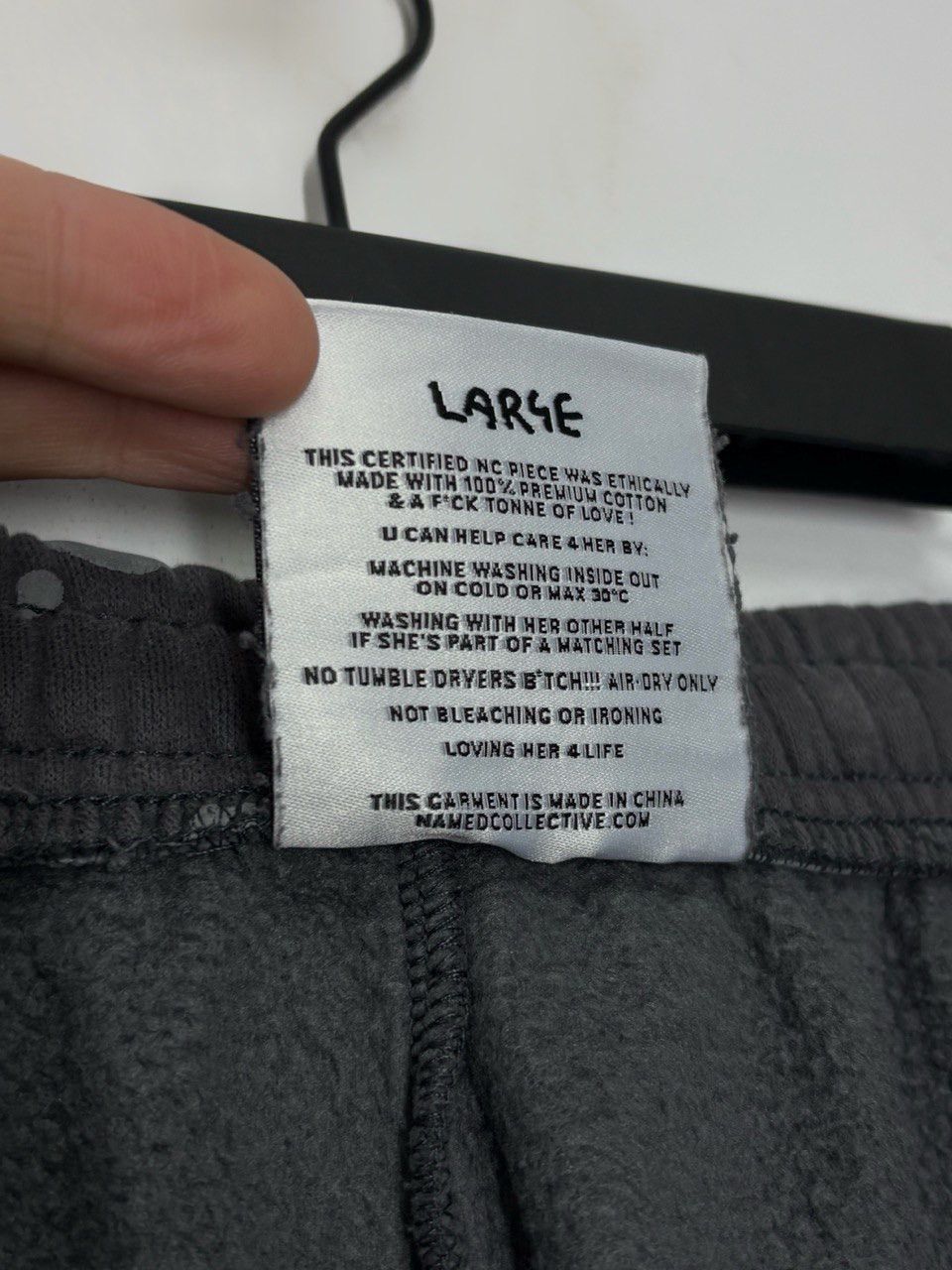 Named Collective Named Collective Workshop Charcoal Overprint Sweatsuit Size US M / EU 48-50 / 2 - 21 Thumbnail