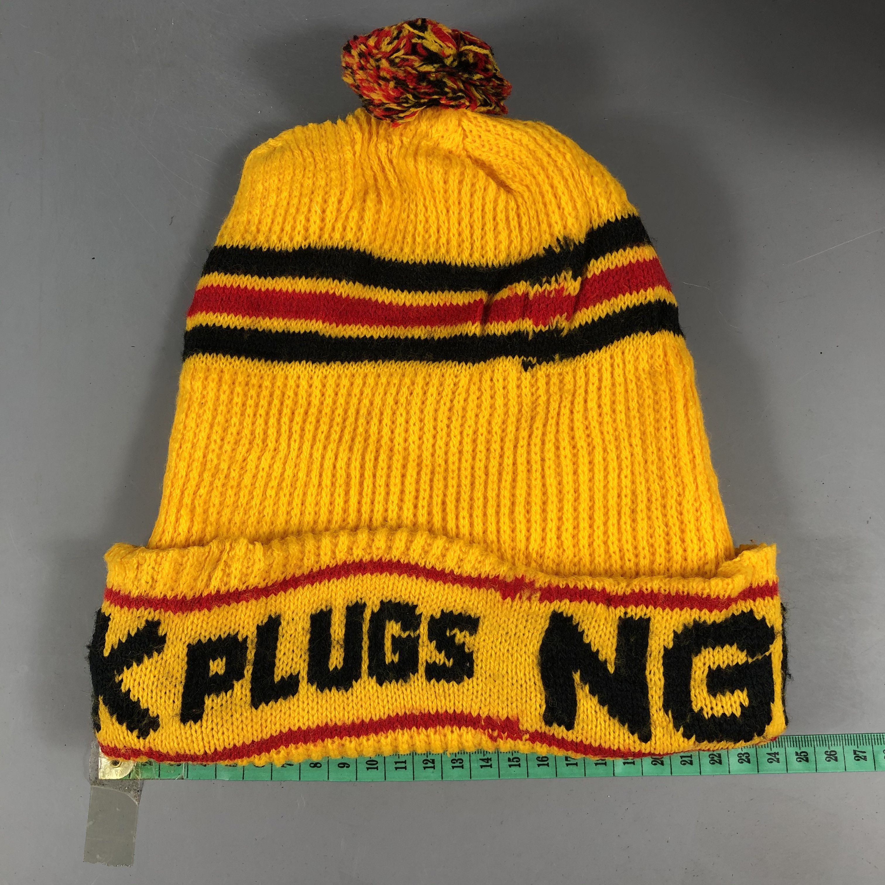 Japanese Brand × Vintage Vintage NGK Plug Beanie Size ONE SIZE - 3 Thumbnail