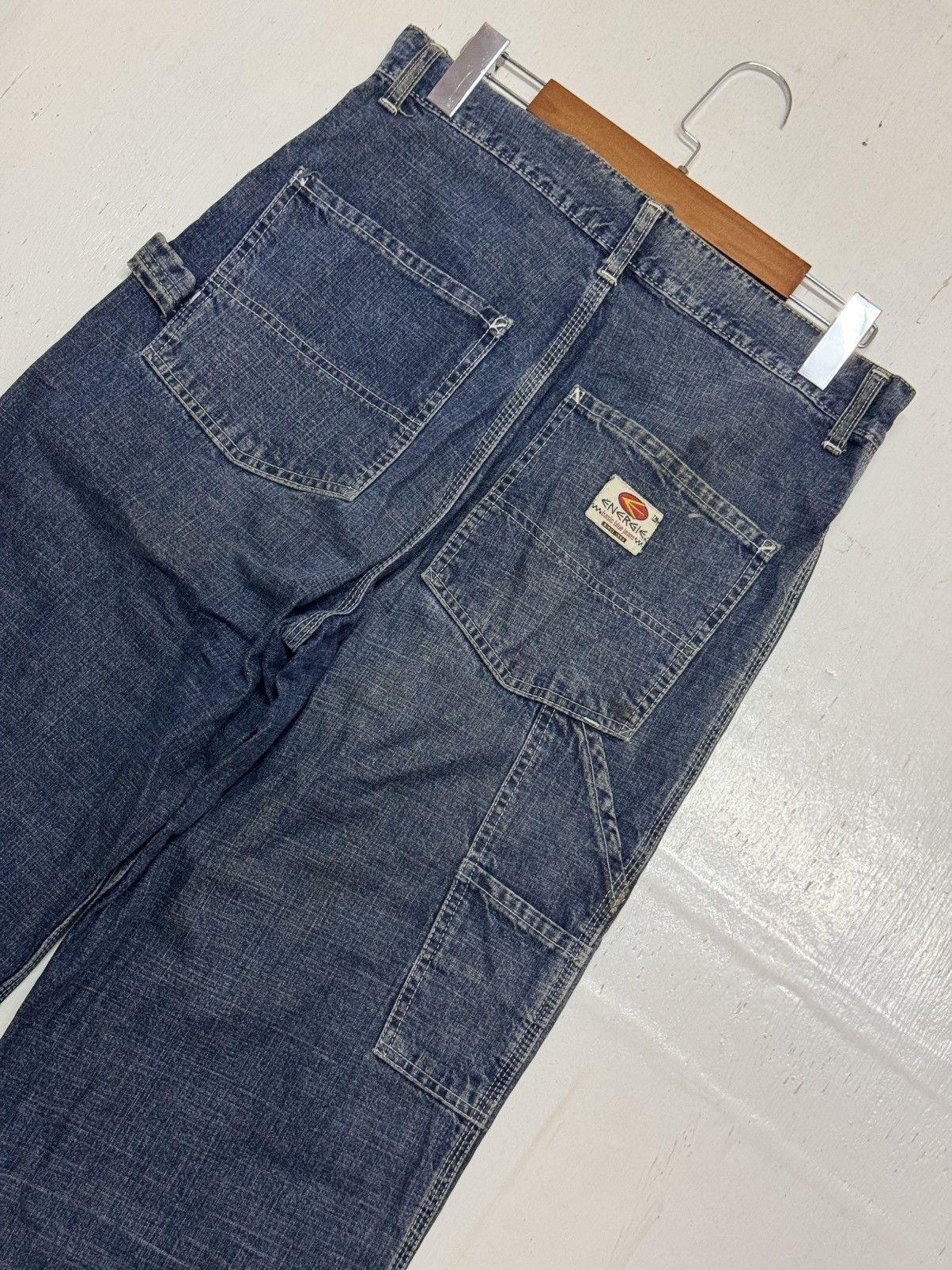 Energie × Vintage Vintage Energie Double Knee Denim Size US 31 - 7 Thumbnail