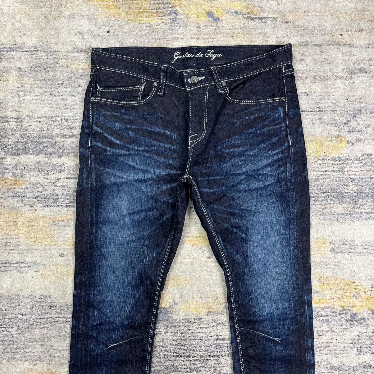 GOSTAR DE FUGA Gostar de fuga clawmarks washed slim fit jeans vkei style Size US 30 / EU 46 - 3 Thumbnail