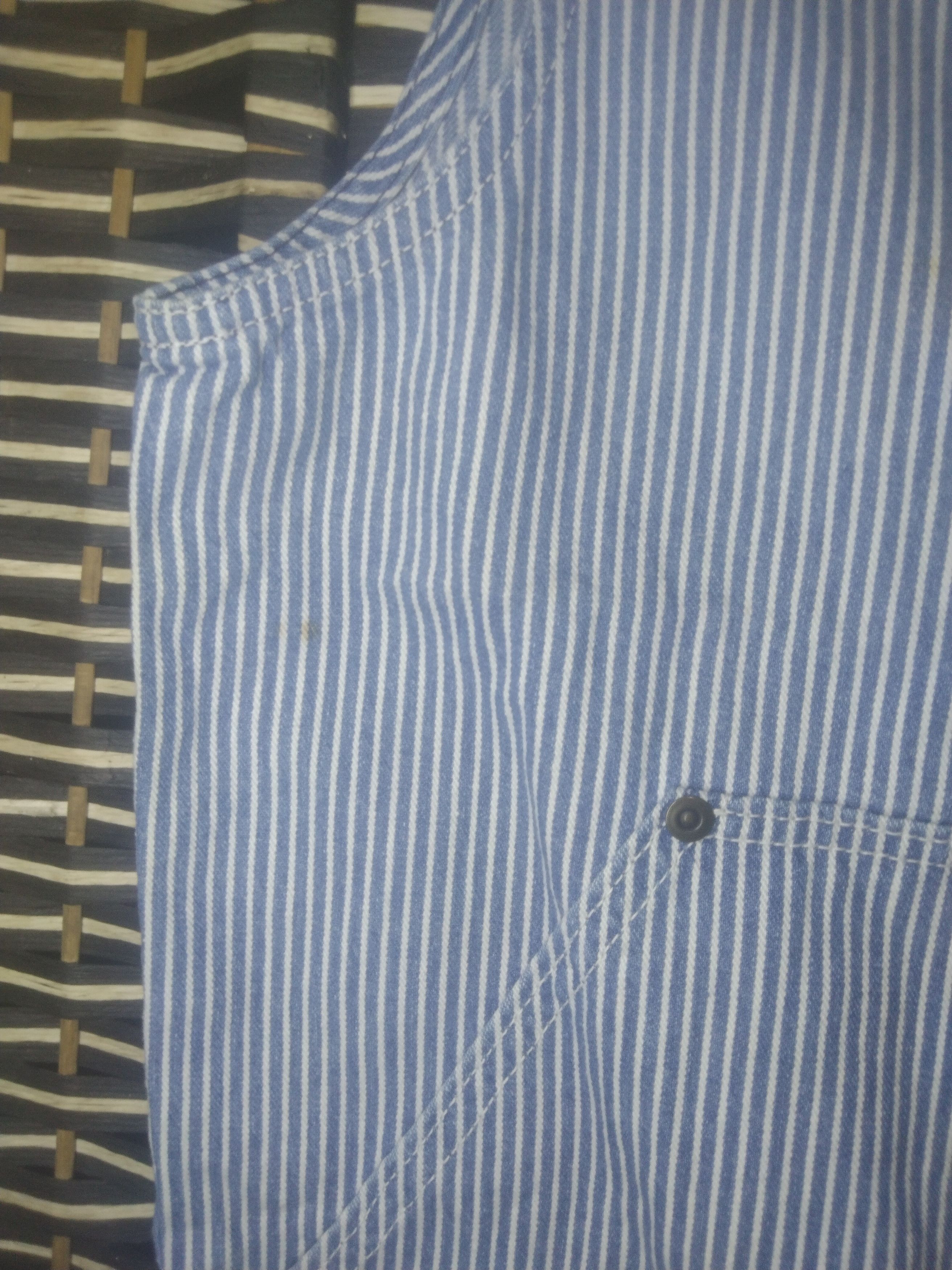 Vintage Vintage 70s -80s Big Smith hickory stripe workwear vest Size US M / EU 48-50 / 2 - 10 Thumbnail