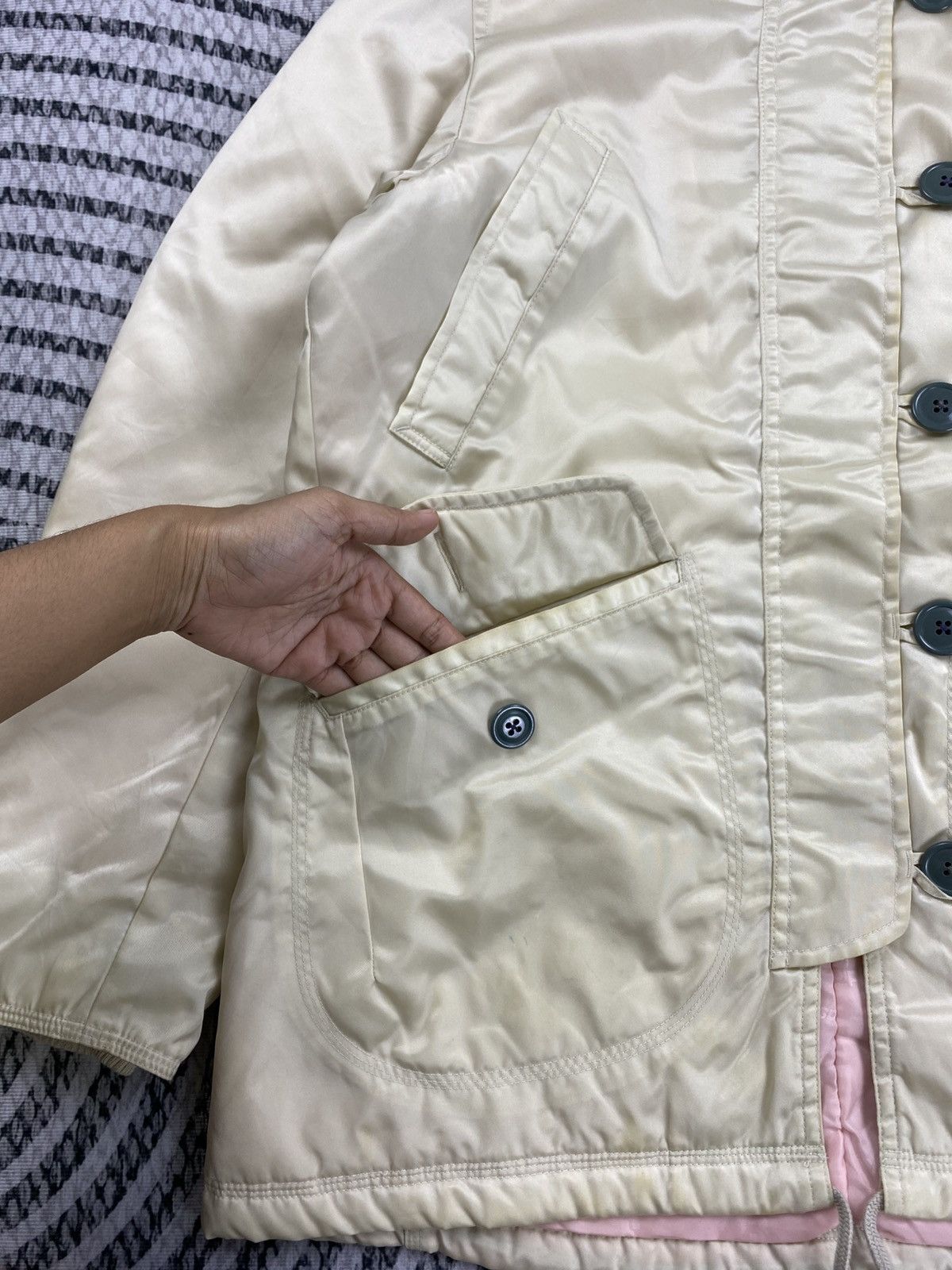 Adidas Vintage Adidas 3 Striped Big Spellout Rare Design Jacket Size US M / EU 48-50 / 2 - 8 Thumbnail