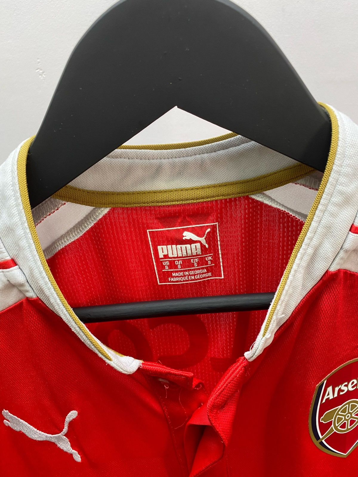 Vintage Vintage Nike Arsenal 2015-2016 #14 Walcott Soccer Jersey Kit Size US S / EU 44-46 / 1 - 16 Thumbnail