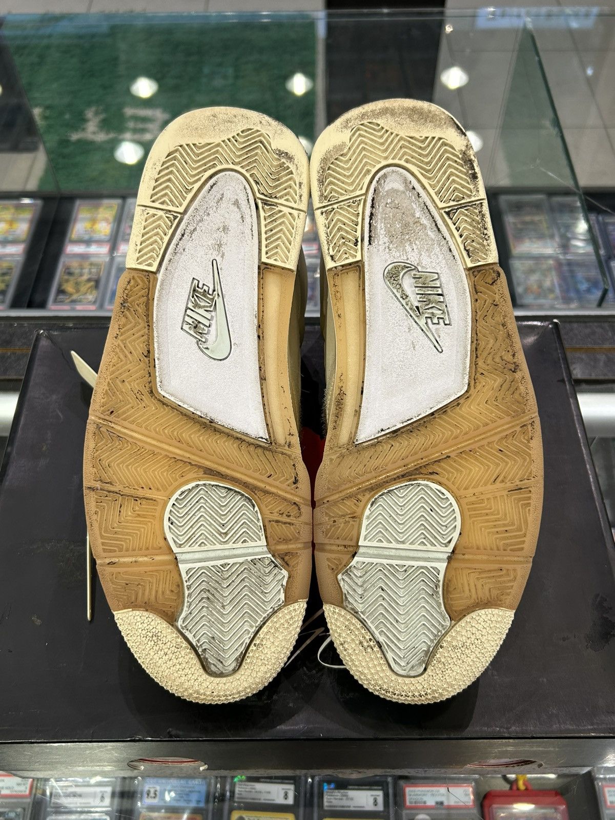 Jordan Brand × Off-White Jordan 4 OffWhite Sail Size US 11.5 / EU 44-45 - 9 Thumbnail