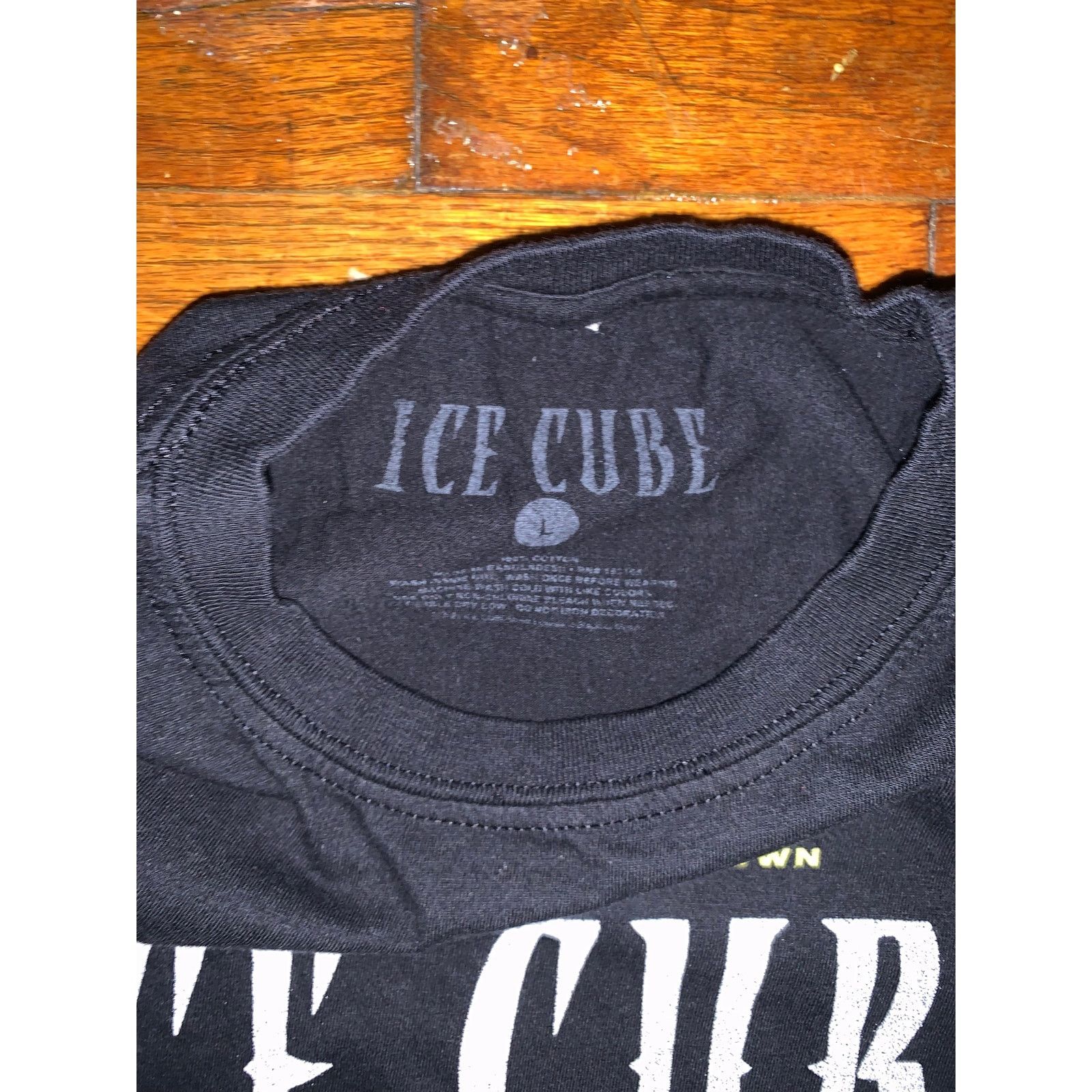 Rap Tees Ice Cube It Was A Good Day T Shirt Large Black Rap Tee Size US L / EU 52-54 / 3 - 5 Thumbnail