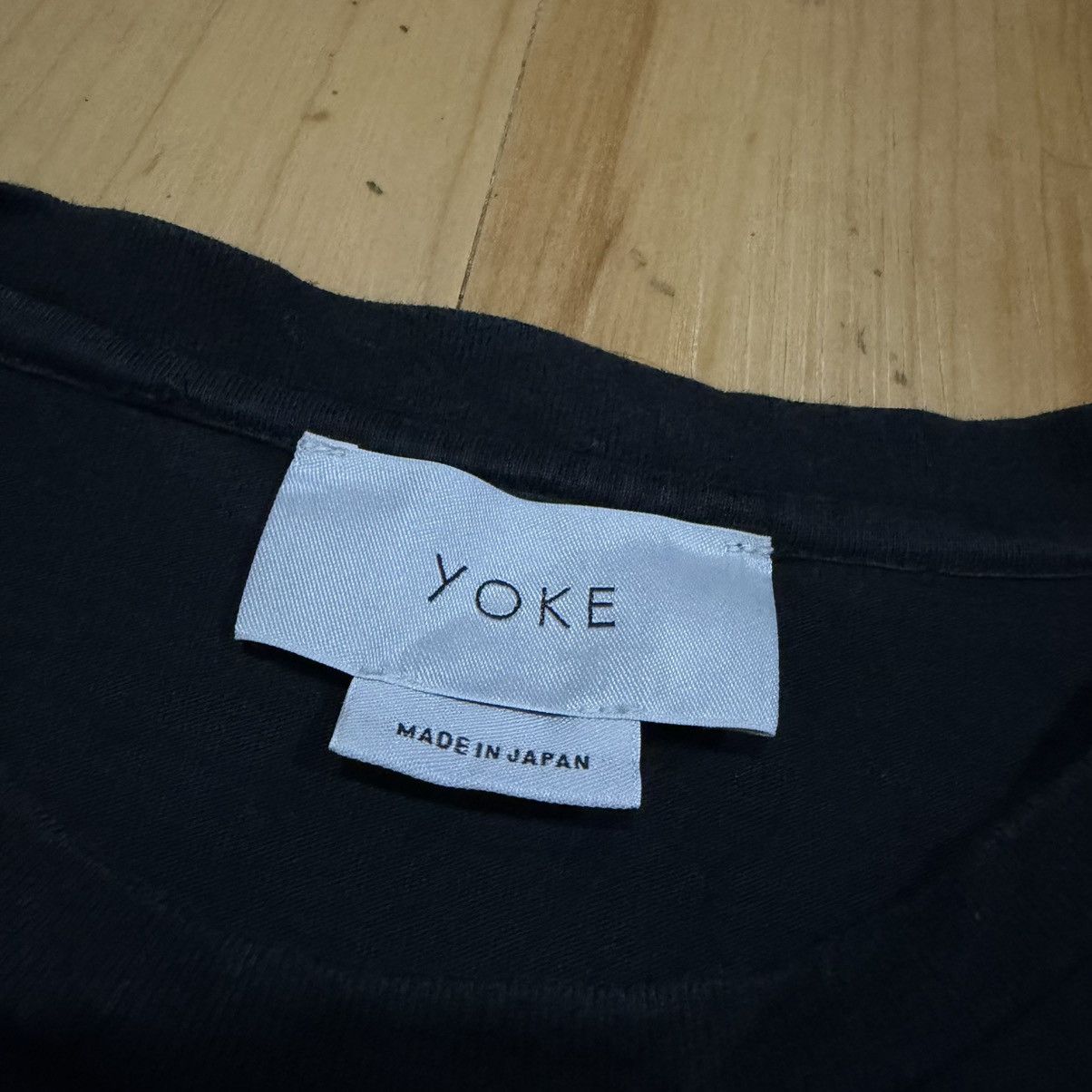YOKE Yoke piping long sleeve t-shirt Size US M / EU 48-50 / 2 - 4 Thumbnail