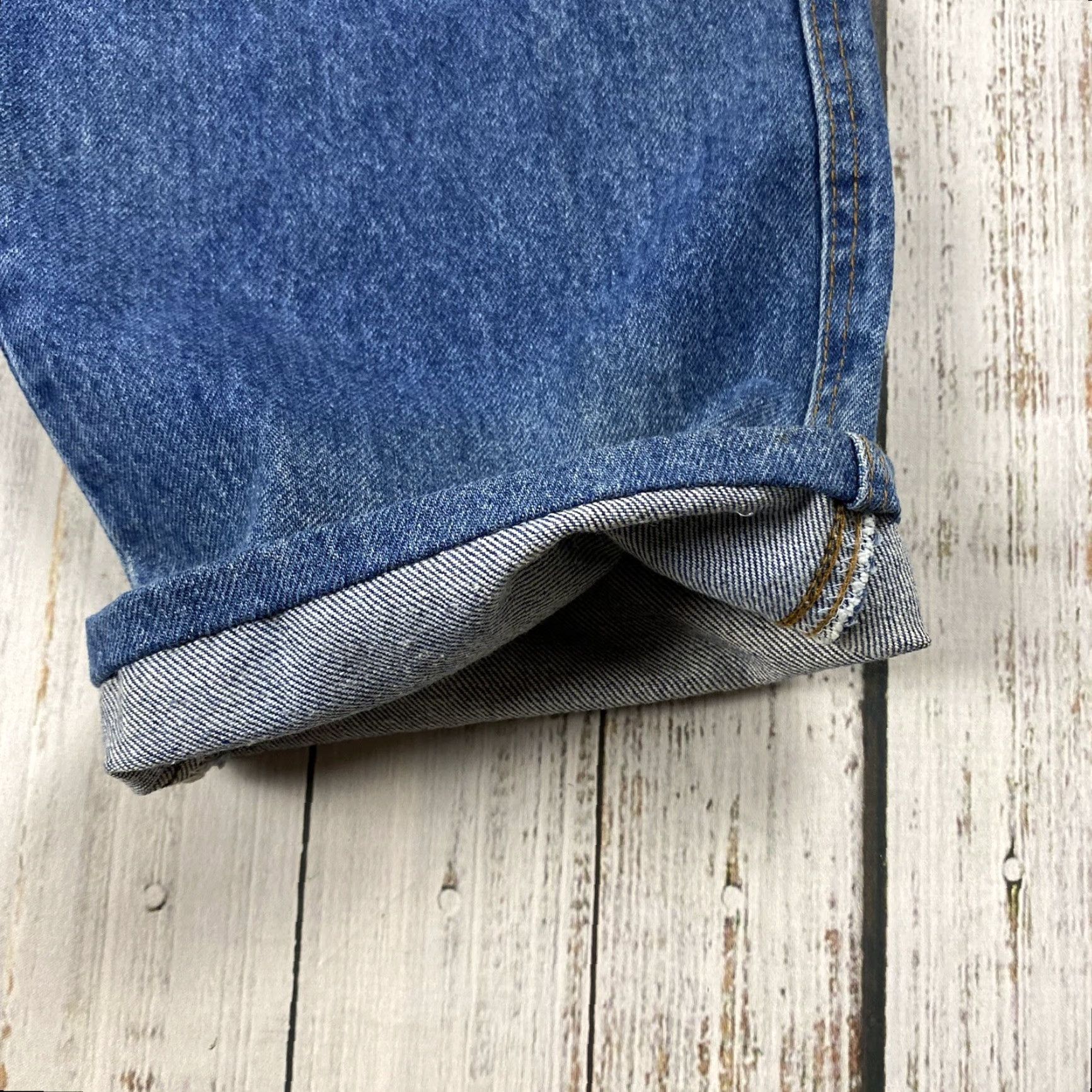 J Brand VINTAGE HORSE BRAND Denim Jeans Wide-Leg Baggy Hip Hop 90s Made in Italy Adult 36 Blue Mens Size US 36 / EU 52 - 5 Thumbnail