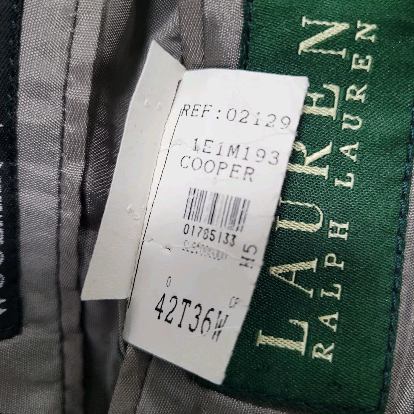 Ralph Lauren Lauren Ralph Lauren Coat Adult 42 Gray Wool Solid Notch Blazer 2 Button Sport Coat Size 42R - 4 Thumbnail
