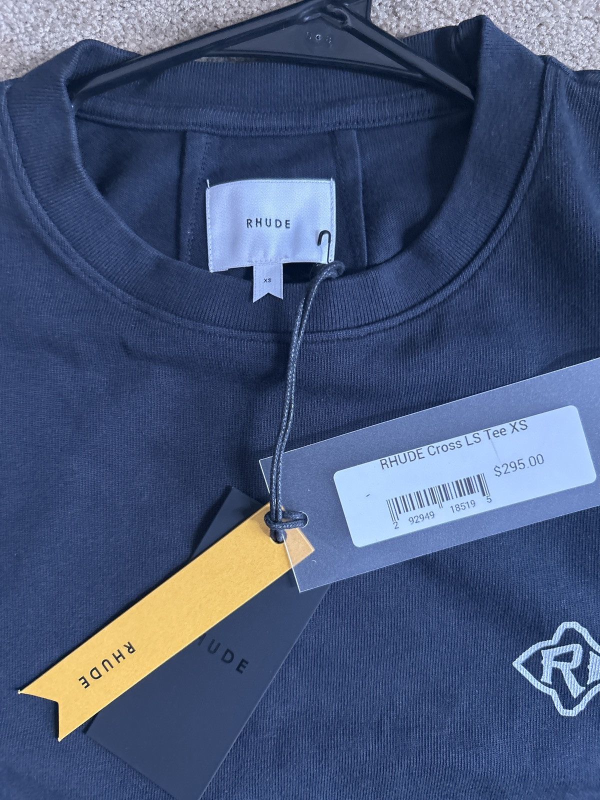 Rhude Rhude cross ls tee xs Size US XS / EU 42 / 0 - 1 Thumbnail