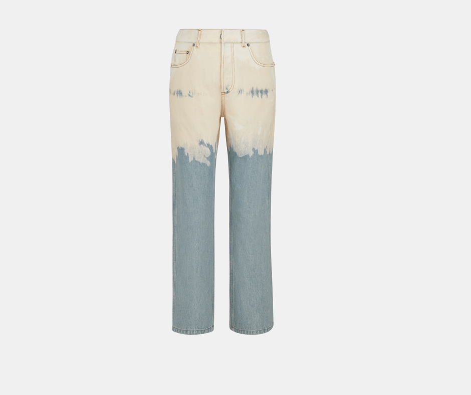 image of Dior O1W1Db10224 Pant In Blue, Women's (Size 32)