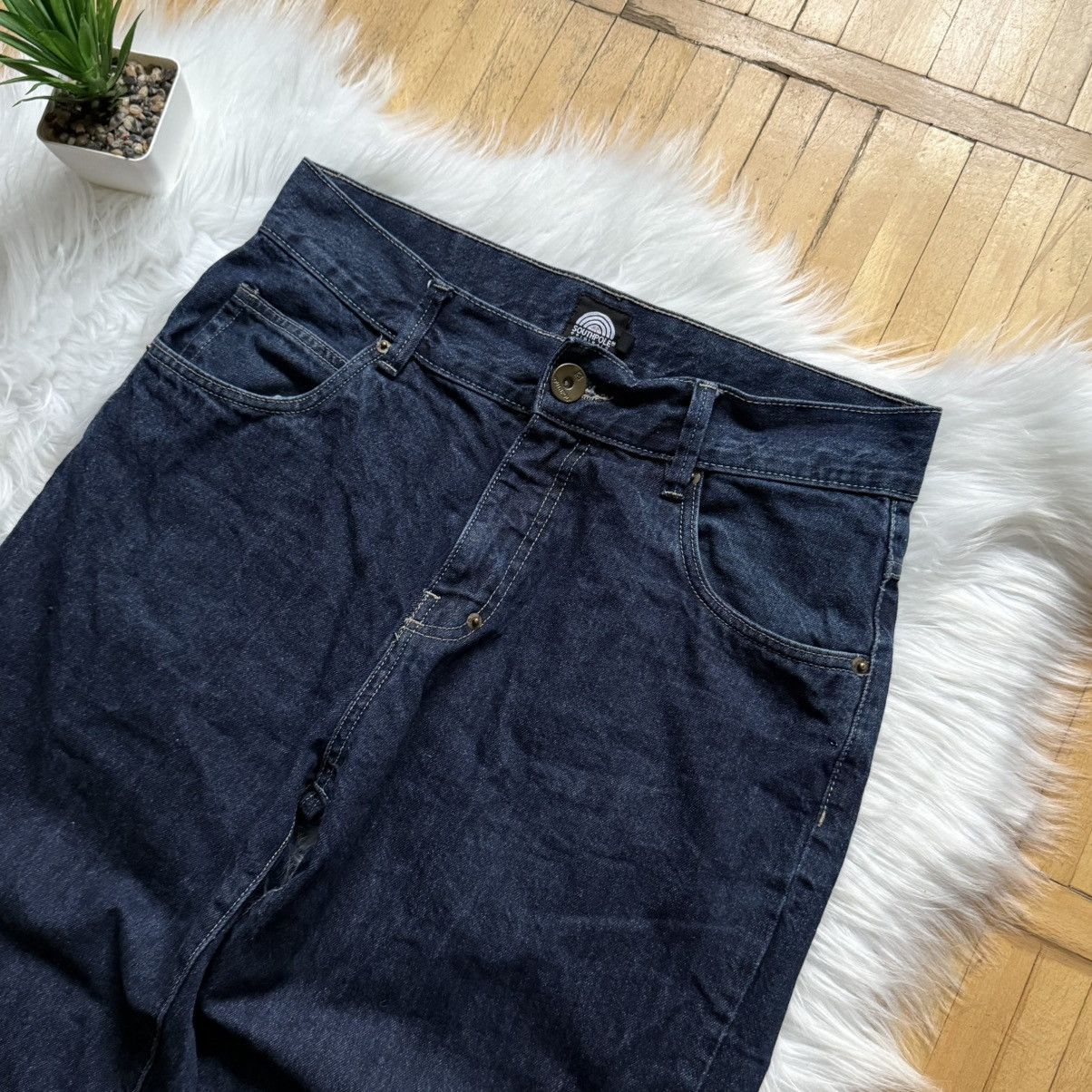 Southpole 📌 Vintage Southpole Rap Embroidered Logo Y2K Jeans Size US 32 / EU 48 - 8 Thumbnail