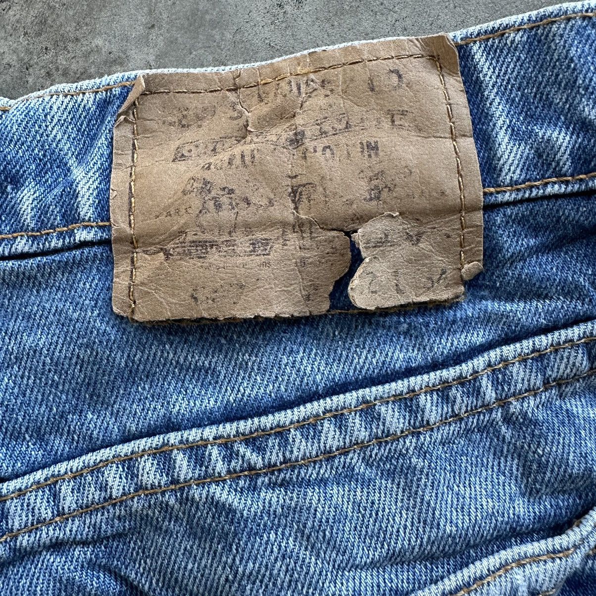Levi's Vintage Levi’s Distressed Jean Faded Sick Denim Pant W31 Size US 31 - 14 Thumbnail