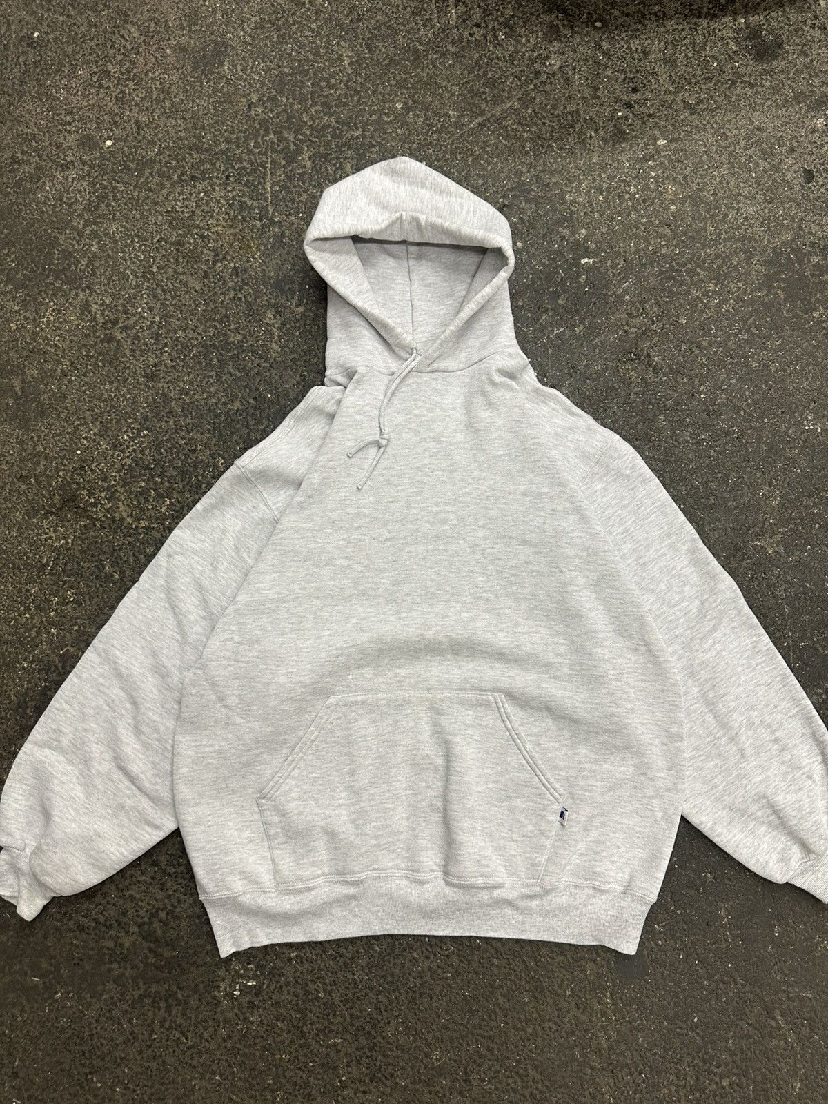 Russell Athletic Vintage Russell hooded blank sweatshirt Size US XXL / EU 58 / 5 - 2 Thumbnail