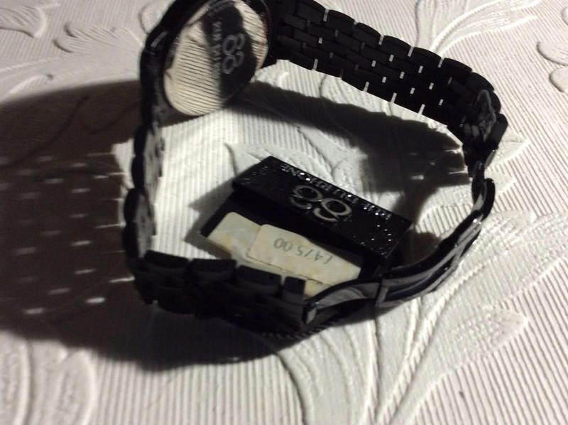 Designer 88 Rue Due Rhone men's black watch Size ONE SIZE - 11 Thumbnail