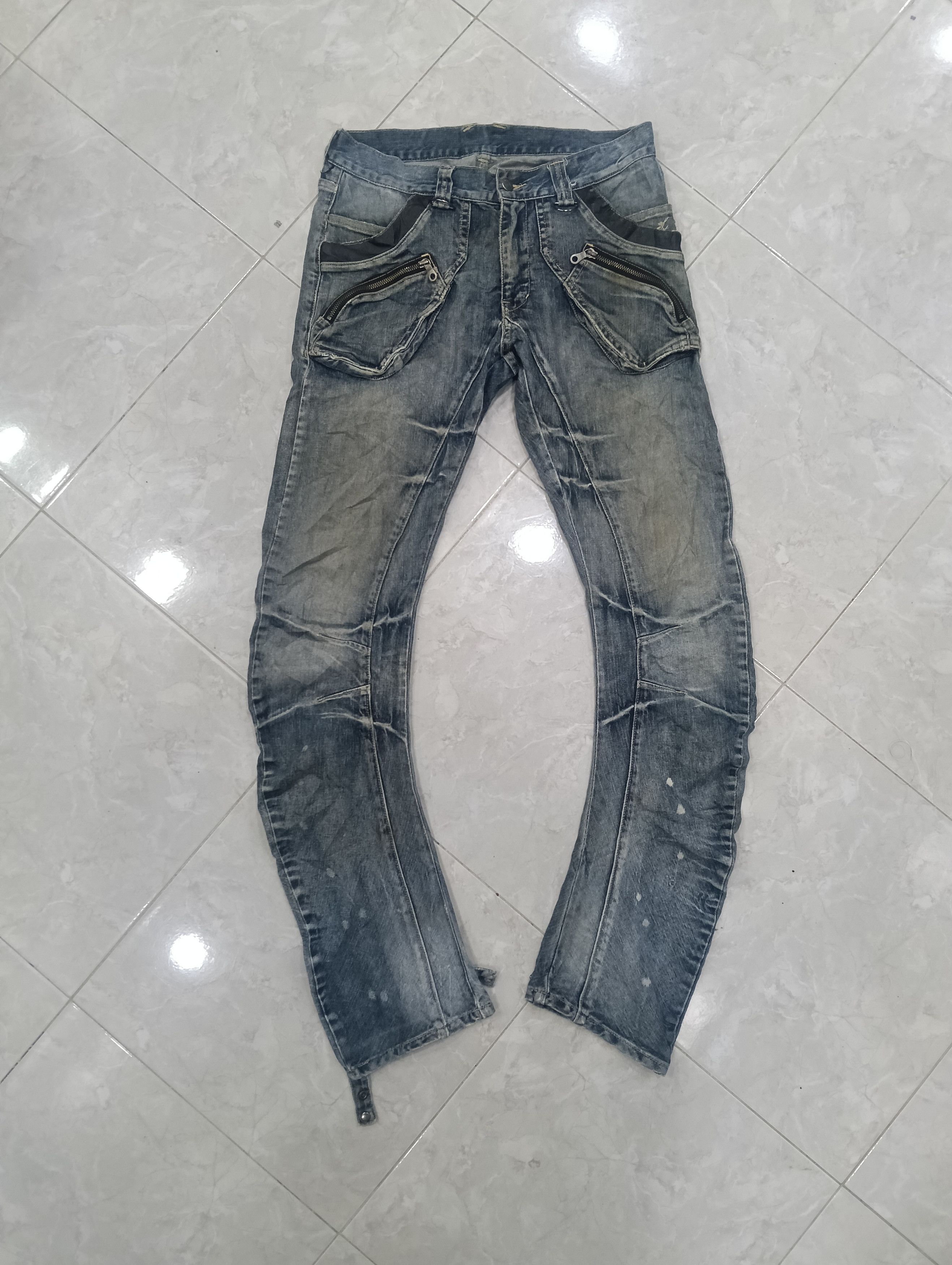 If Six Was Nine Ppfm Japan Brand Curve Jeans Size US 33 - 1 Thumbnail
