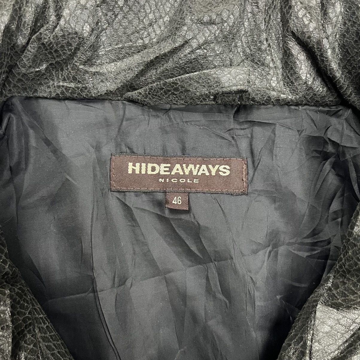 HIDEAWAYS Hideaways snake skin effect riders jacket vkei l.g.b style Size US S / EU 44-46 / 1 - 9 Thumbnail