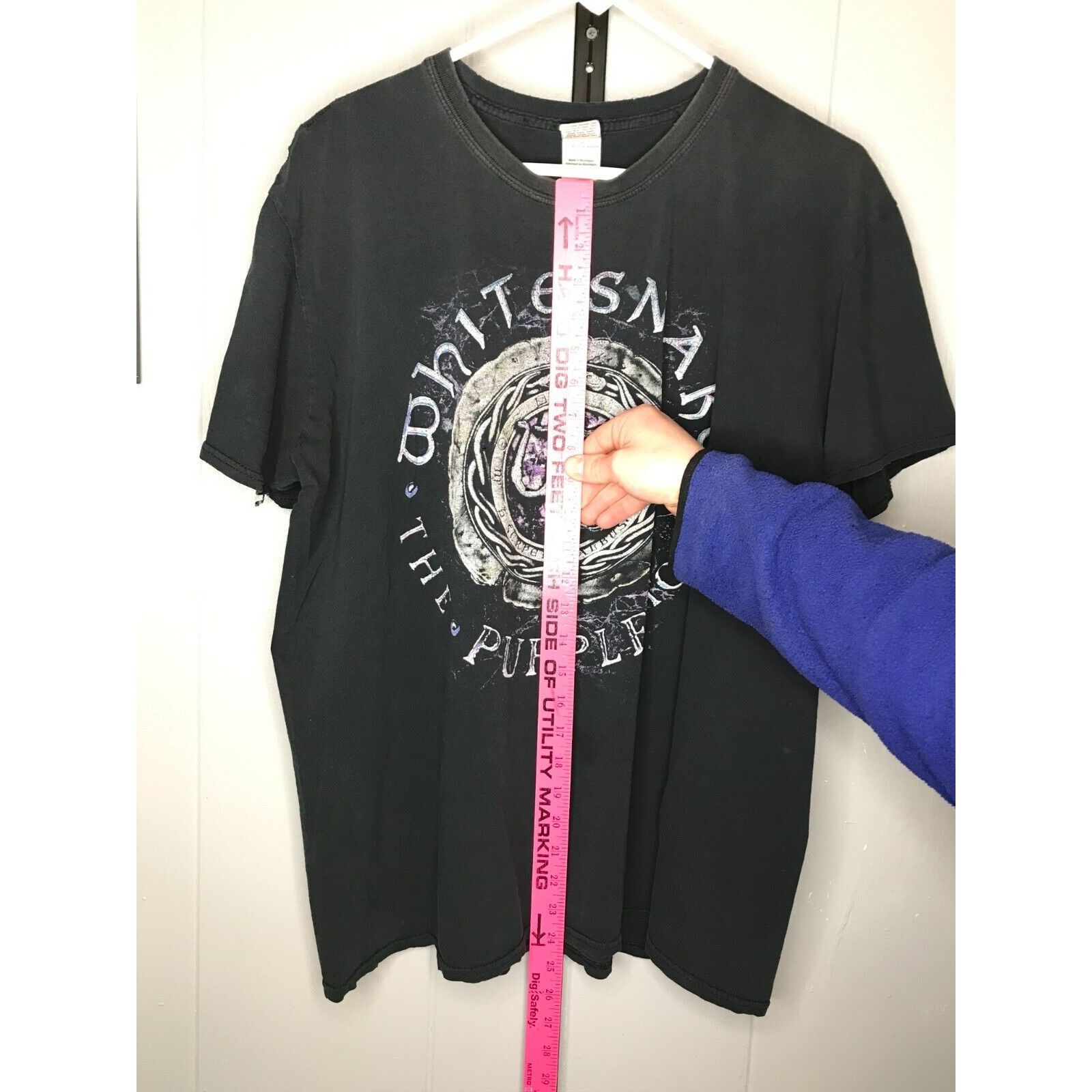 Other Whitesnake 2015 The Purple Tour Coverdale Concert Black T Sh Size US XL / EU 56 / 4 - 7 Thumbnail