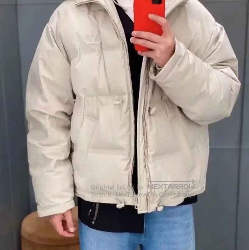 Valentino Valentino Beige Nylon Men's Puffer Jacket . Size US S / EU 44-46 / 1 - 9 Thumbnail