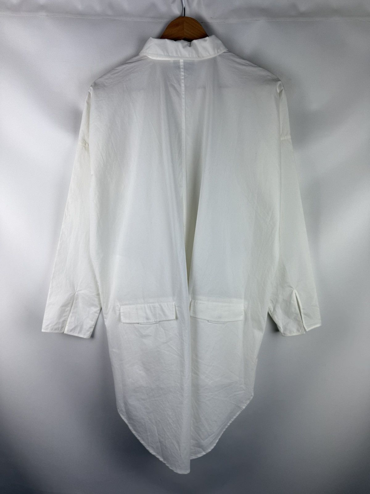 Acne Studios Acne Studios Lash Poplin Tech Oversize L/S Shirt Dress Size XS / US 0-2 / IT 36-38 - 19 Thumbnail