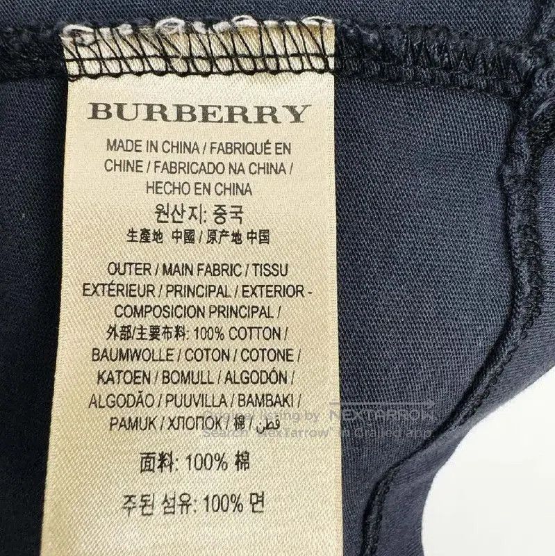 Burberry Burberry Summer Light Blue Women's Tee. Size L / US 10 / IT 46 - 4 Thumbnail