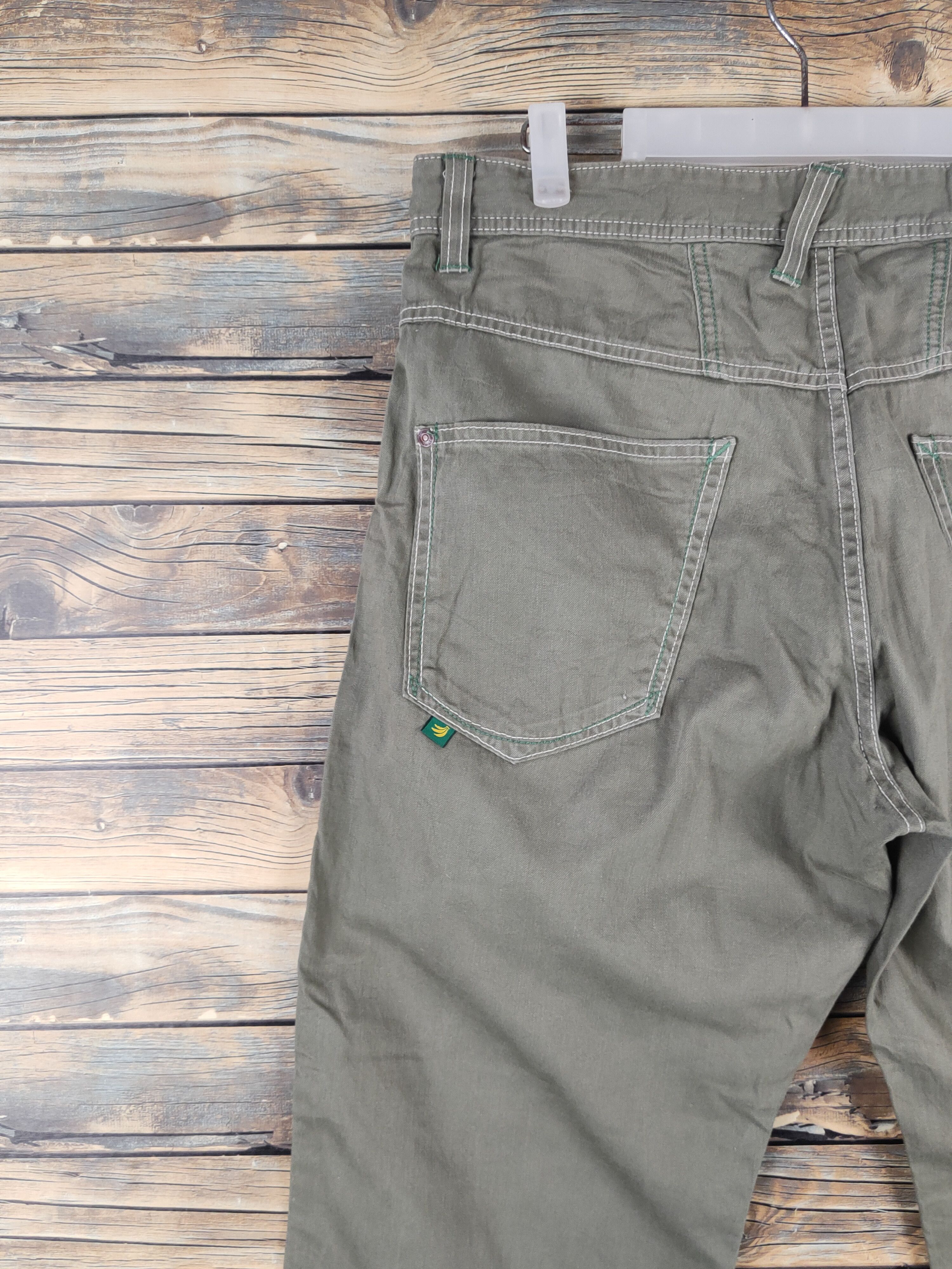 Edwin DL Edwin Green Multipocket Tactical Cargo Pants #817 Size US 35 - 8 Thumbnail