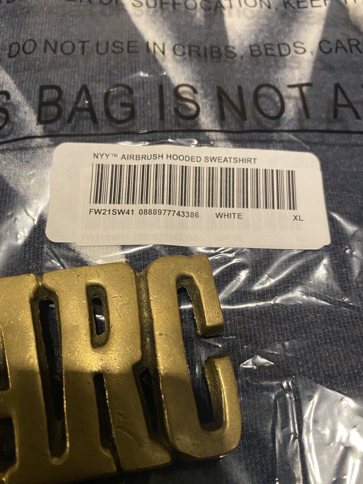 Supreme NWT Supreme x New York Yankees Airbrush Hooded Sweatshirt Size US XL / EU 56 / 4 - 2 Thumbnail