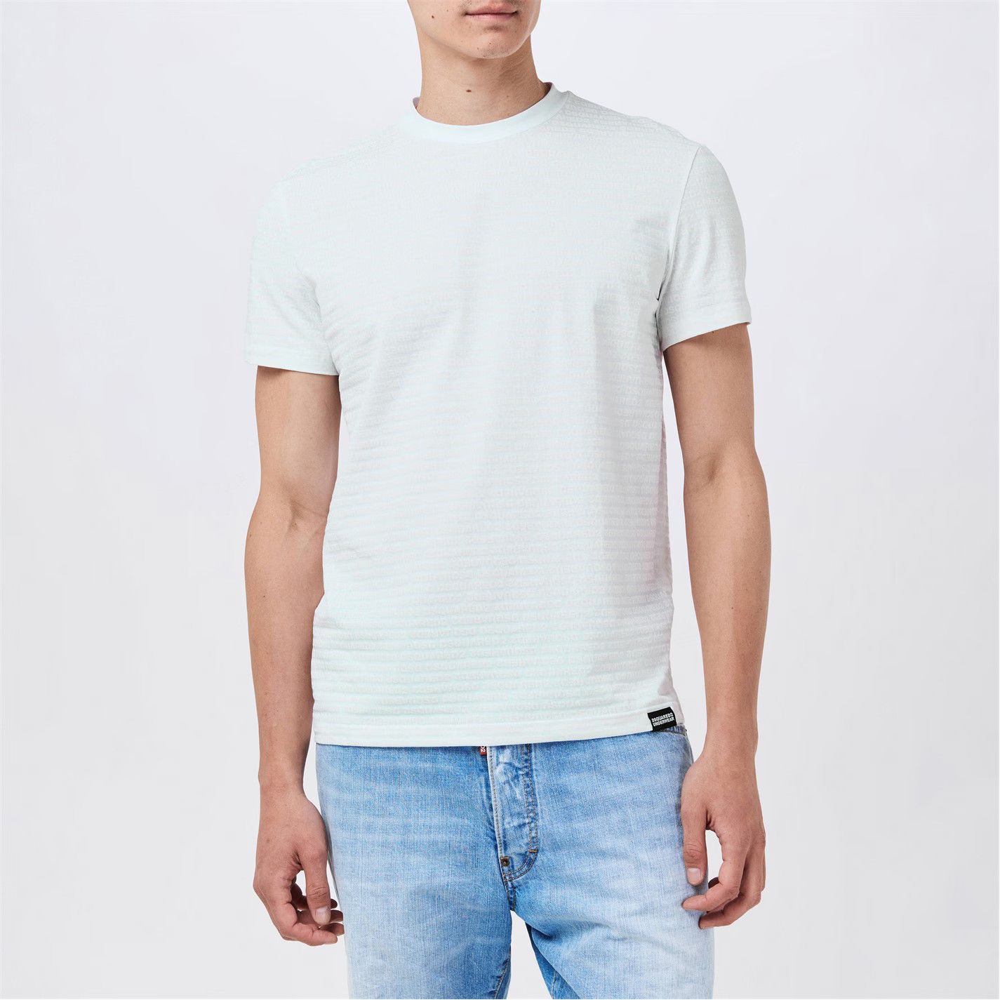 Dsquared2 o1g2r1mq0426 Slim Fit T-Shirt in White Size US XL / EU 56 / 4 - 3 Thumbnail