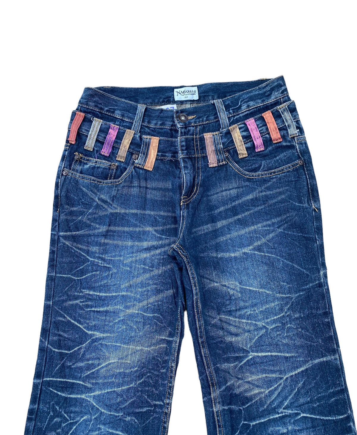Japanese Brand Vintage Nylaus Double Waist Pant Size US 32 / EU 48 - 3 Thumbnail