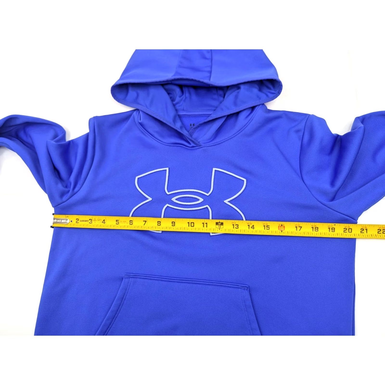 Under Armour Under Armour Big Logo Hoodie Women M Blue Pullover Loose Activewear Size M / US 6-8 / IT 42-44 - 6 Thumbnail