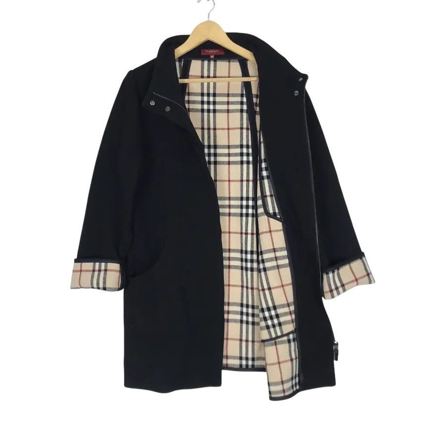 Burberry Made in Spain Burberry London Nova Check Wool Jacket Size M / US 6-8 / IT 42-44 - 1 Thumbnail