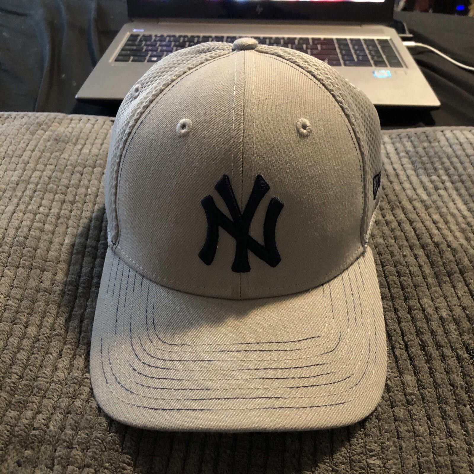 New Era New Era MLB NEO 39Thirty Stretch Fit Cap, Gray, M/L Yankees Size ONE SIZE - 1 Thumbnail