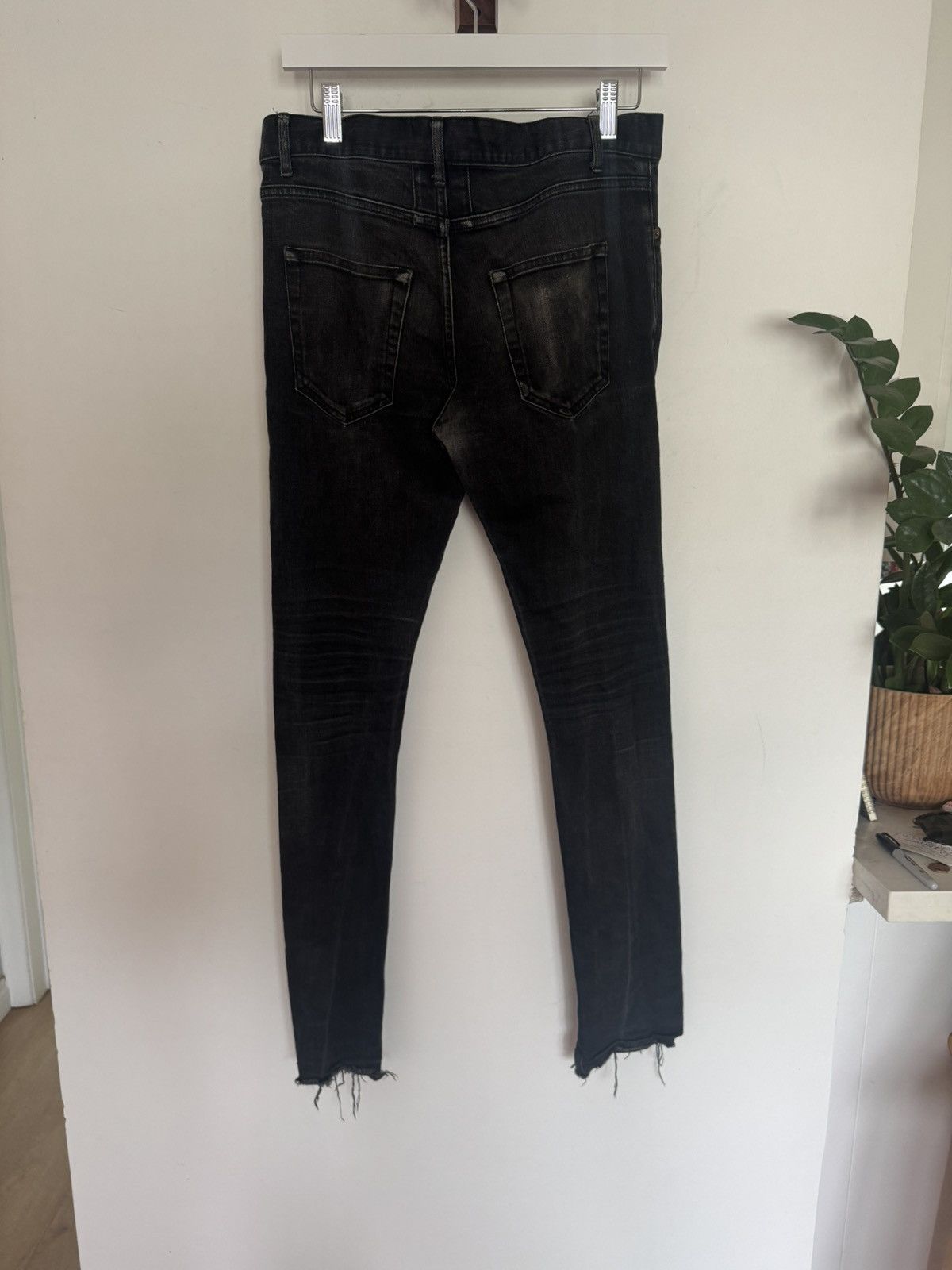 Saint Laurent Paris Hedi raw hem d02 Size US 31 - 2 Thumbnail
