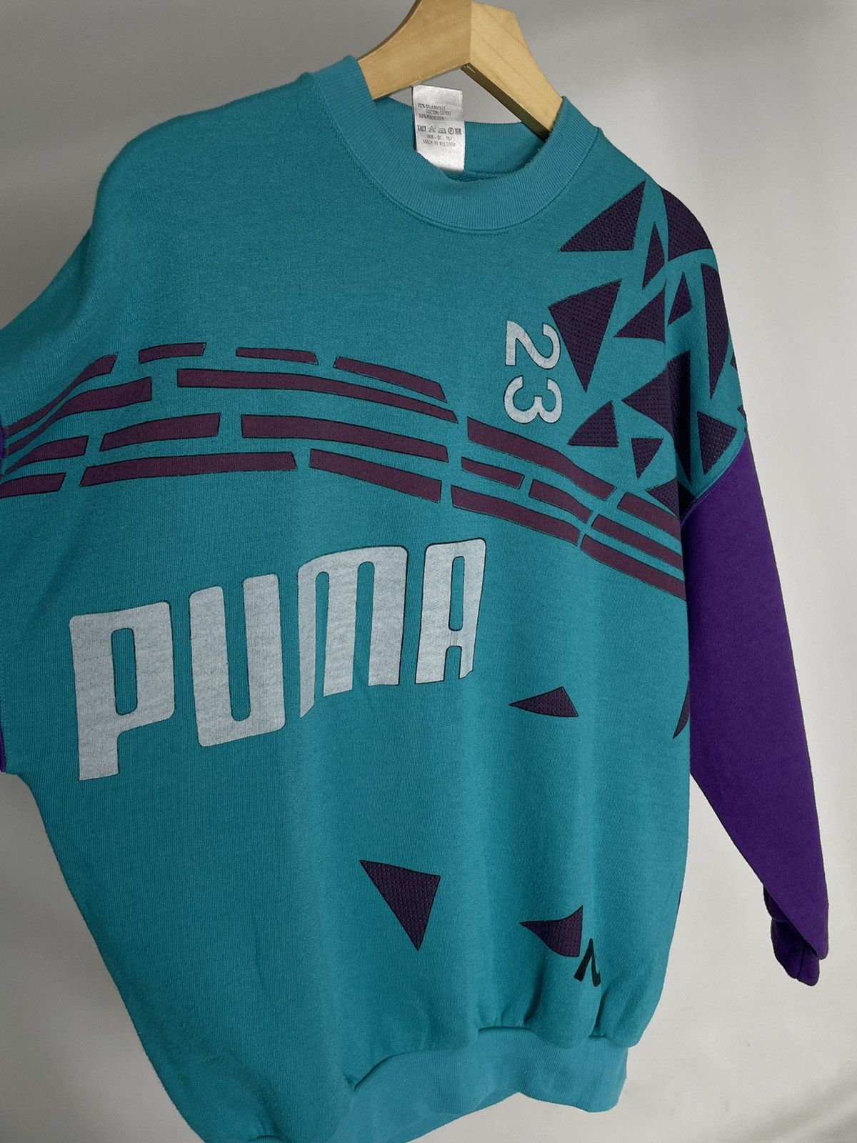 Puma Puma Colourful Vintage All Over Printed Sweatshirt Pullover Size US L / EU 52-54 / 3 - 2 Thumbnail