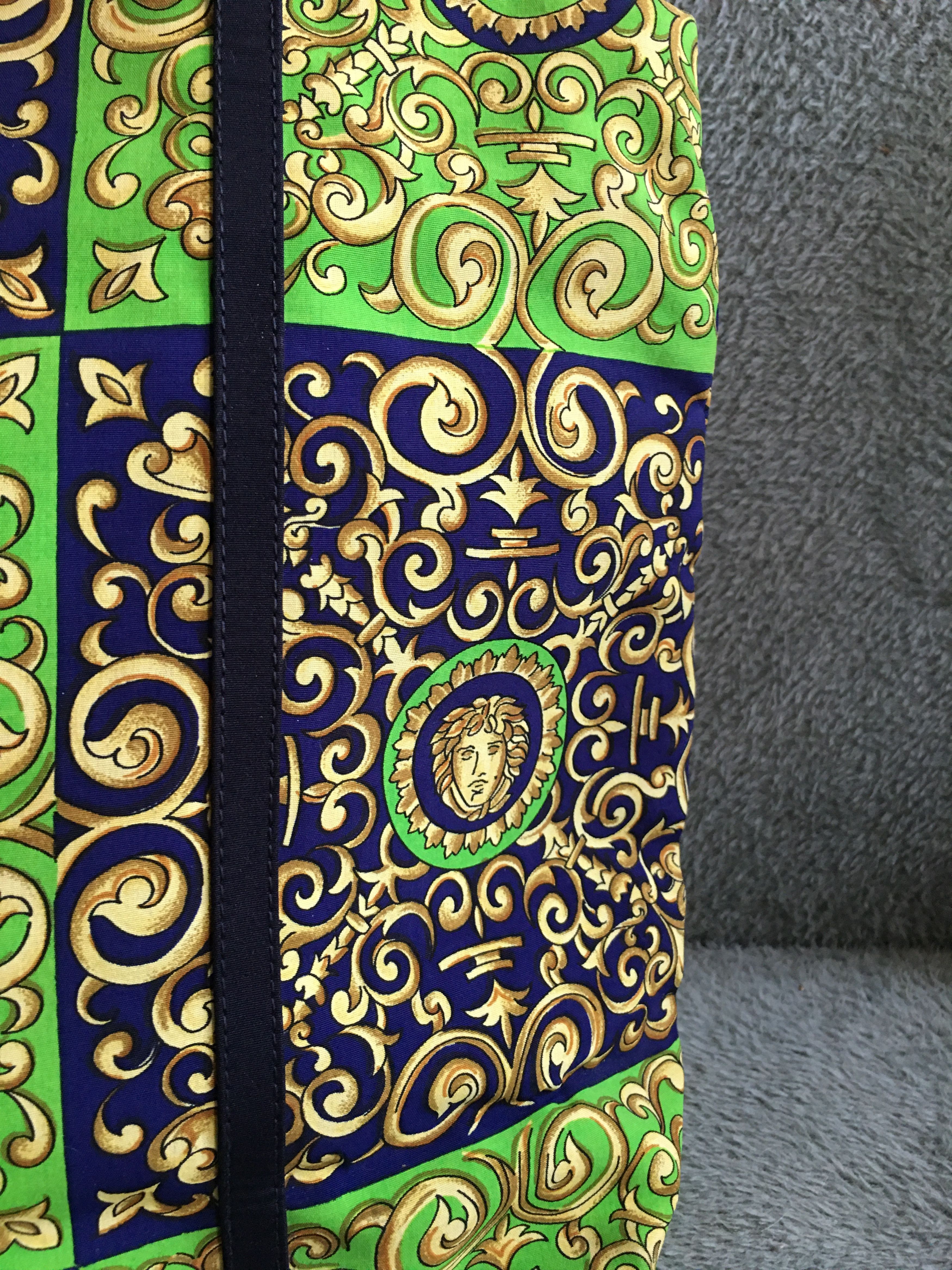 Versace Gianni Versace Canvas Medusa Shoulder Tote Bag Size ONE SIZE - 6 Thumbnail