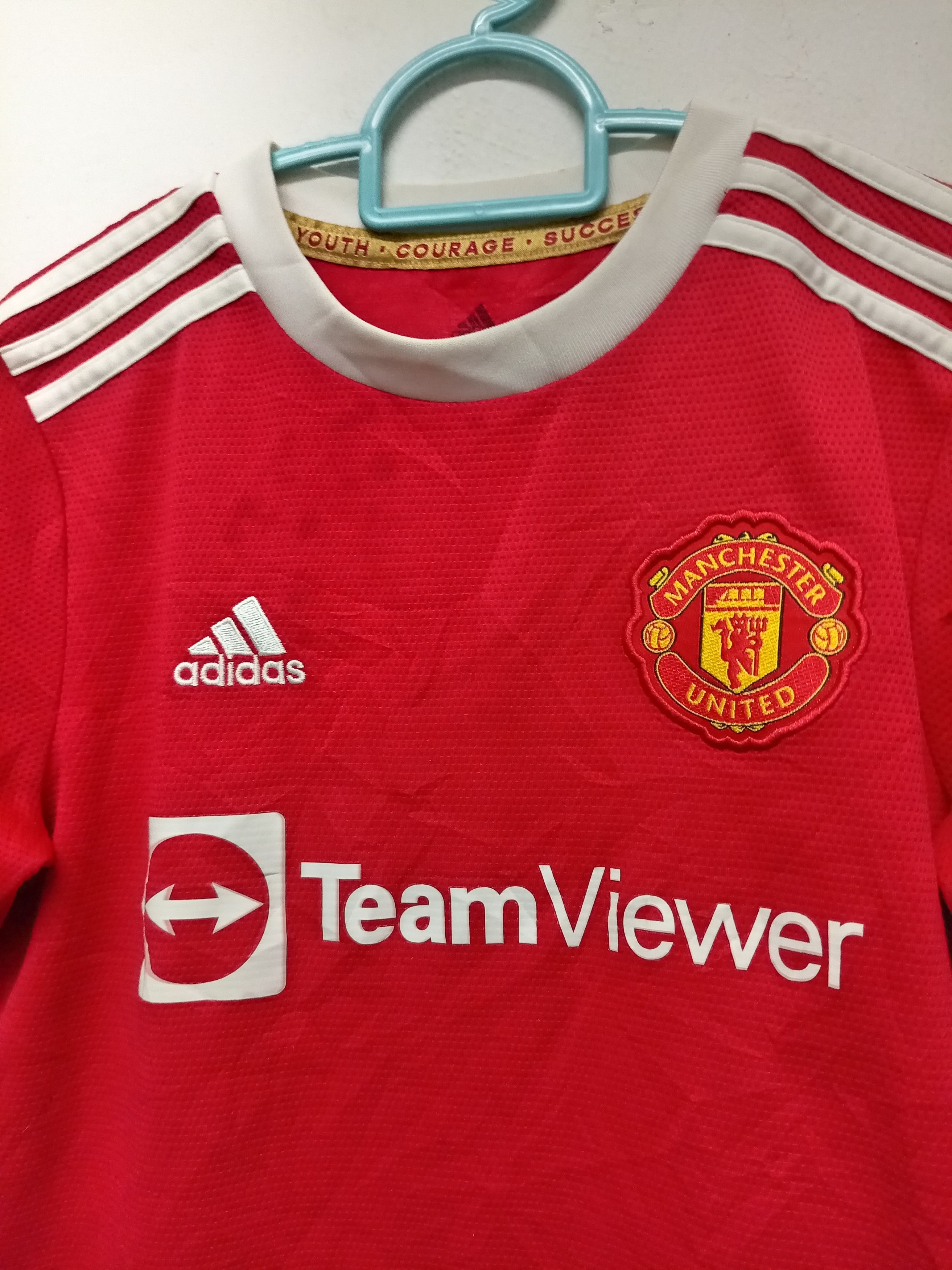Adidas Adidas x Manchester United Ronaldo 7 Kids Boys Soccer Jersey Size US XXS / EU 40 - 5 Thumbnail