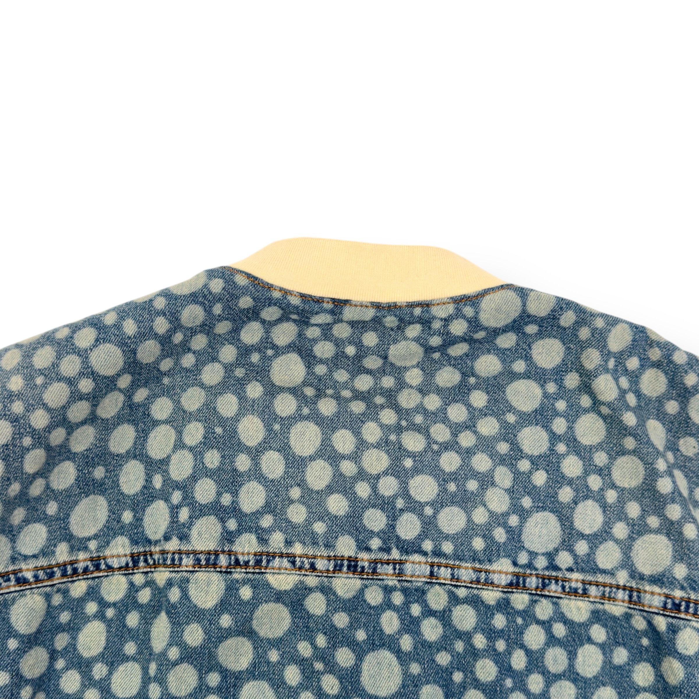 Louis Vuitton LOUIS VUITTON X YAYOI KUSAMA BASEBALL SHIRT BLUE / WHITE L Size US L / EU 52-54 / 3 - 4 Thumbnail